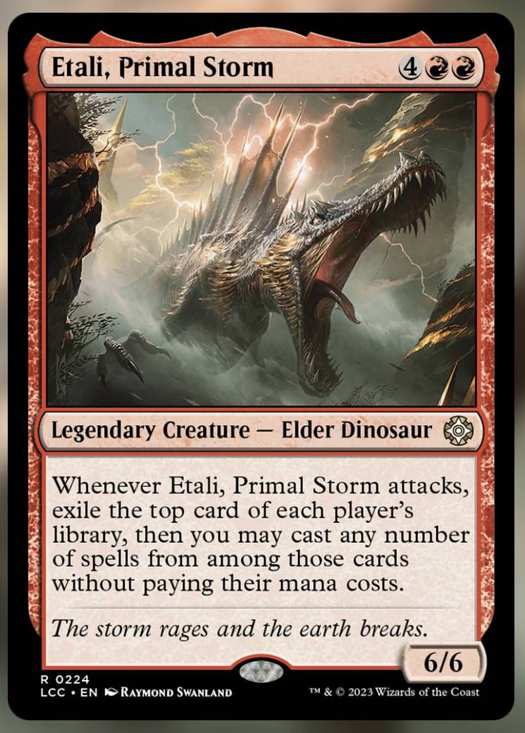 MTG - Etali, Primal Storm