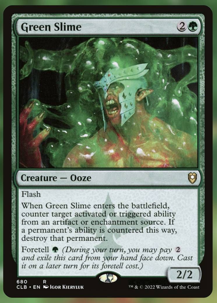 MTG - Green Slime