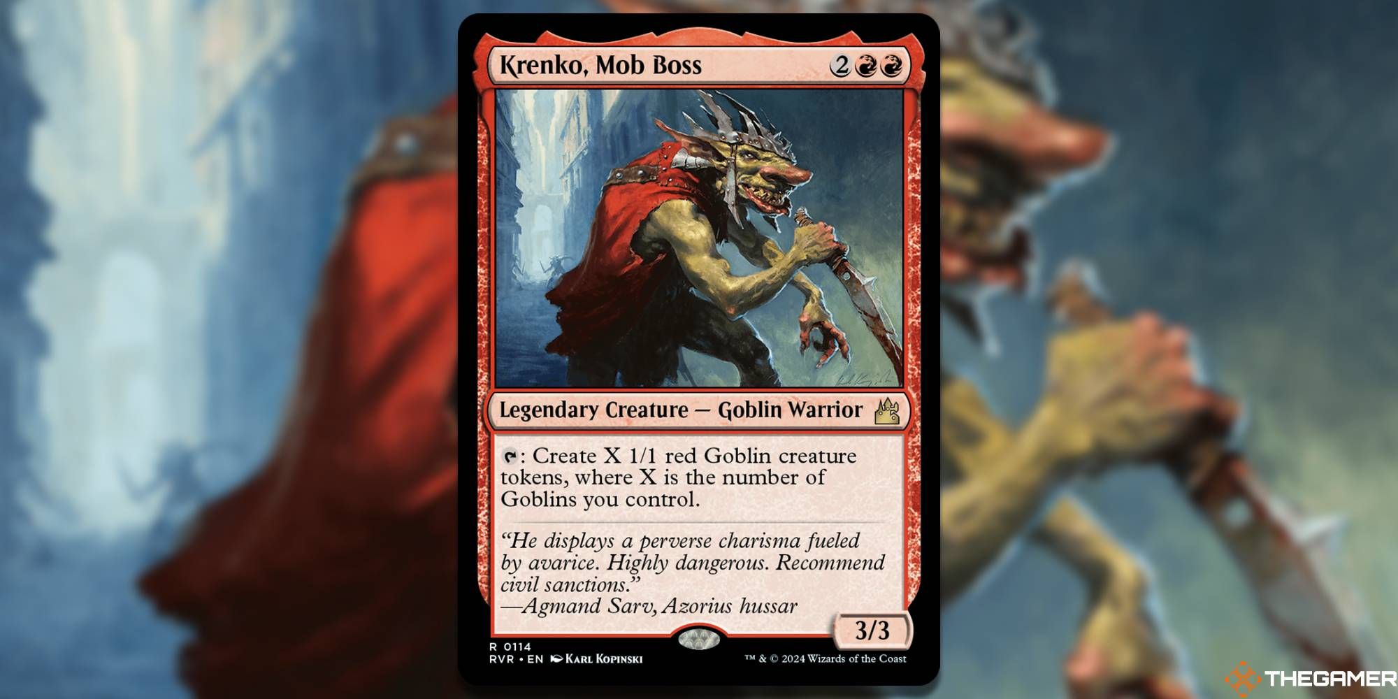 MTG - Krenko, Mob Boss