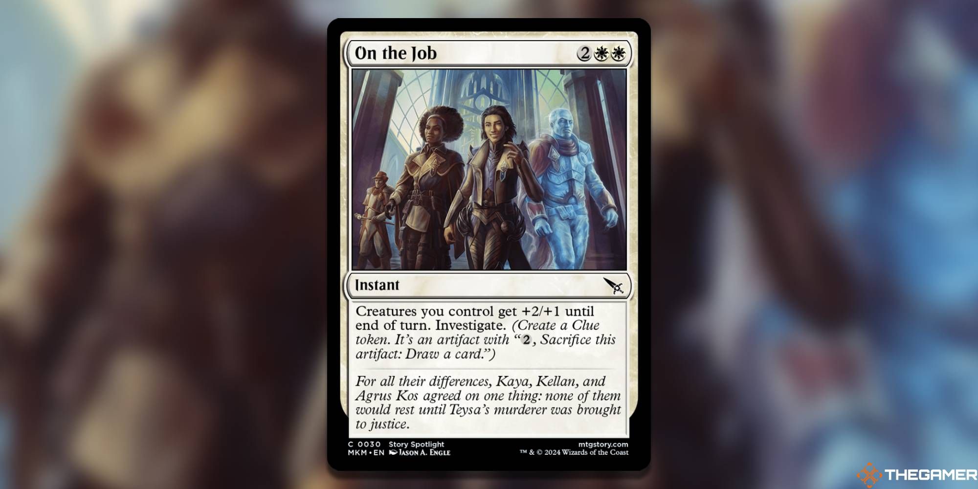 On the Job - Magic: The Gathering Card