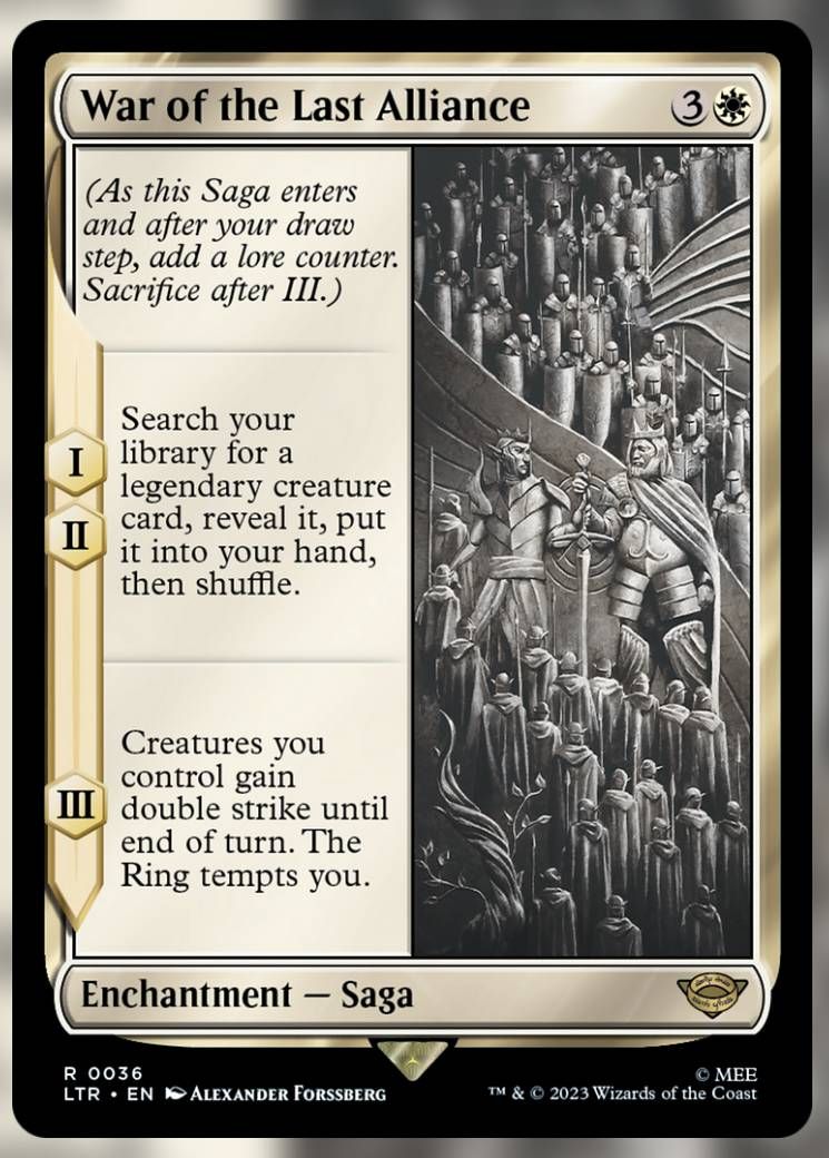 MTG - War of the Last Alliance