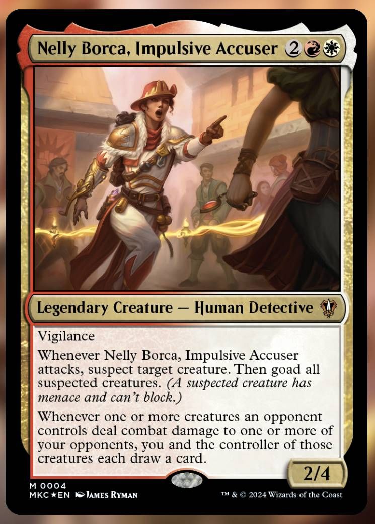 Nelly Borca, Impulsive Accuser