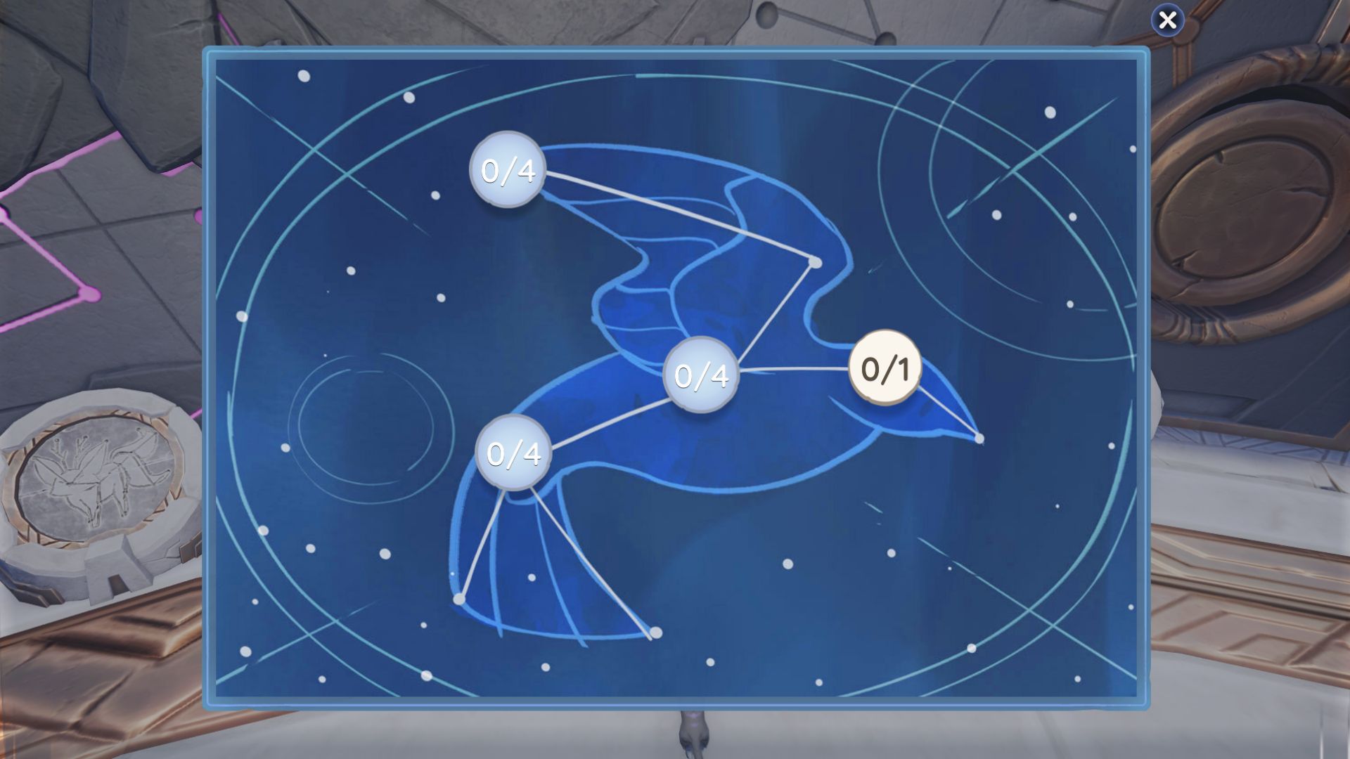 The bird constellation requiring the Stormseeker Bundle.