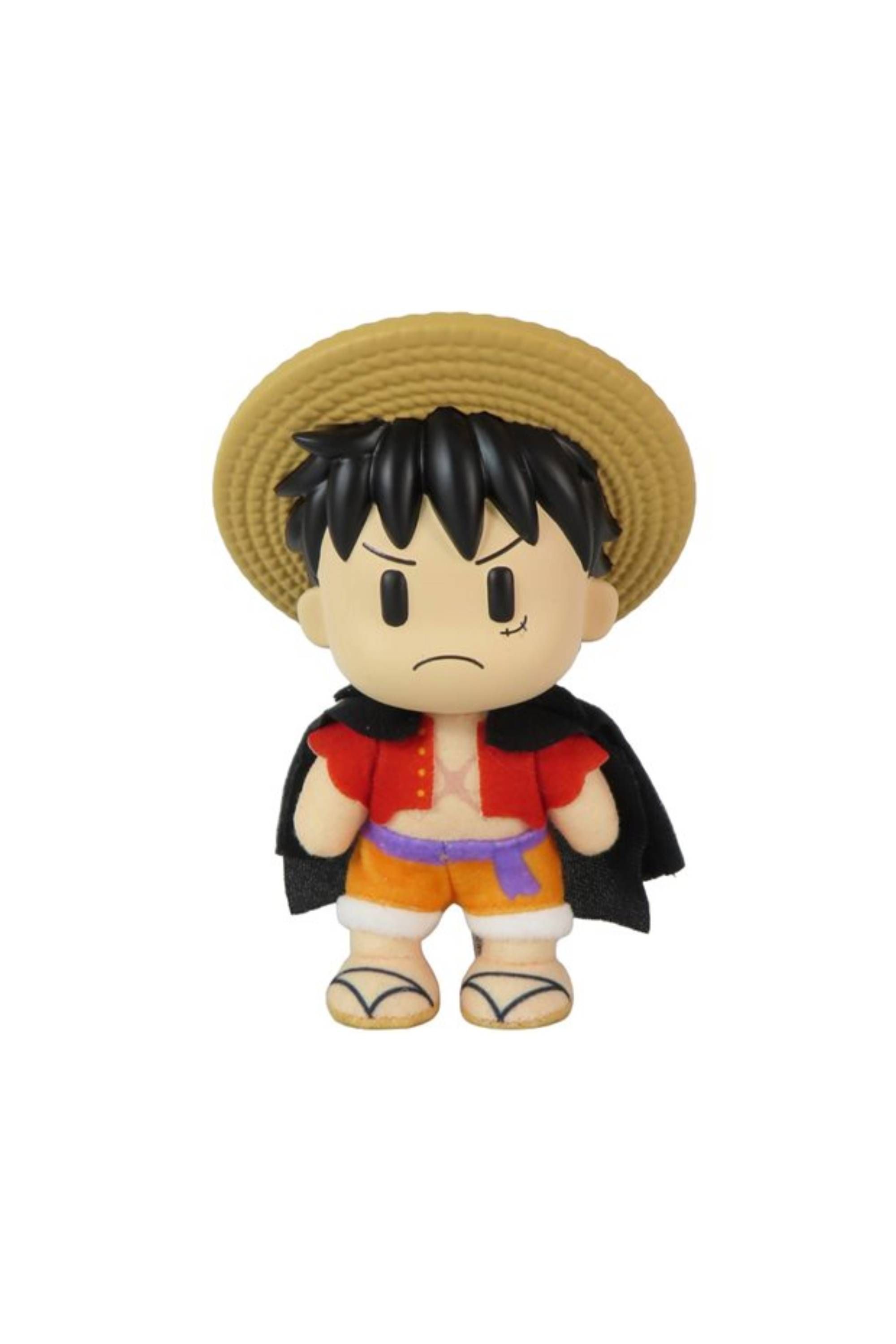 One Piece Luffy Onigashima FigureKey 4 1/2-Inch Moveable Plush