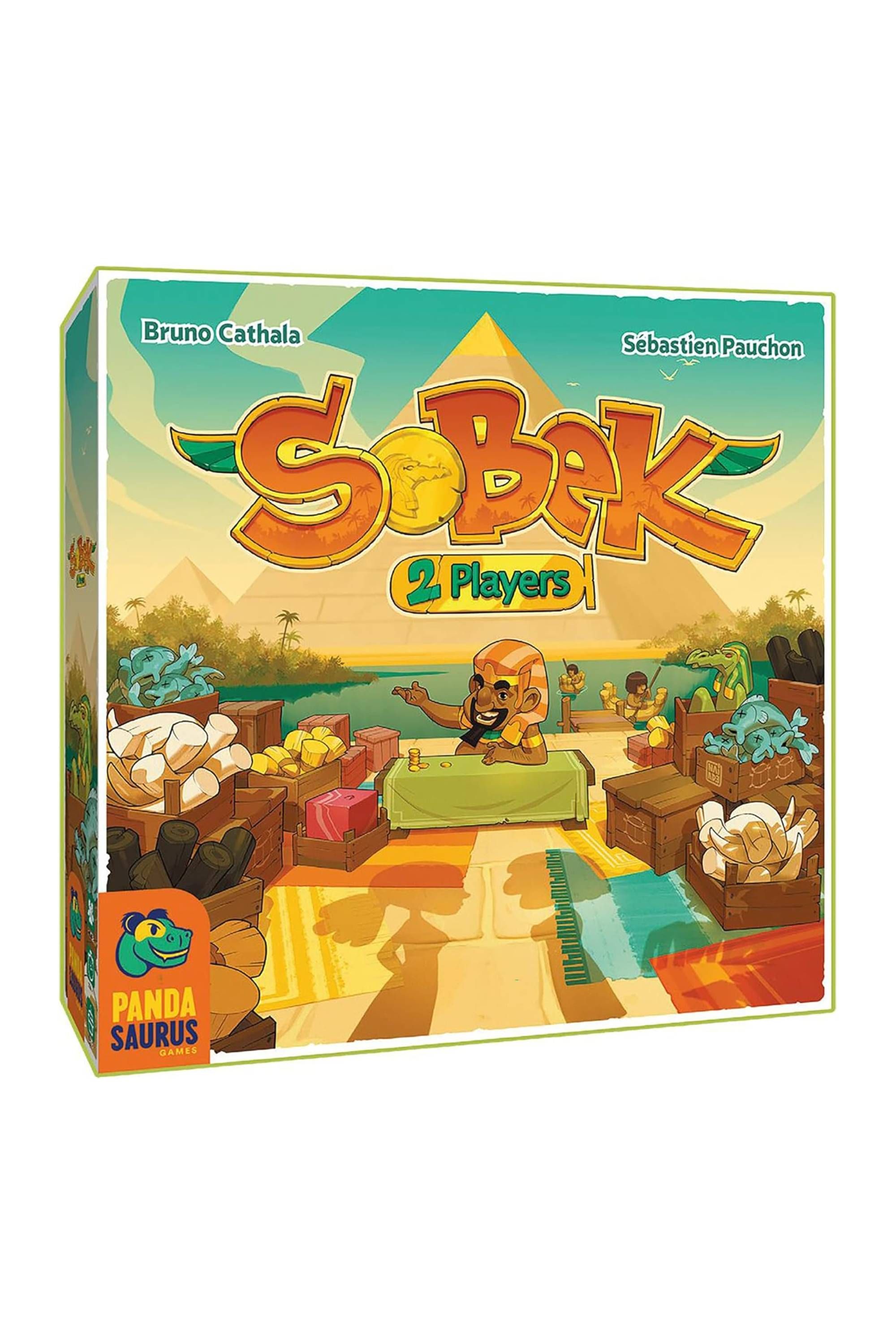 Pandasaurus Games Sobek 2-Player Board Game