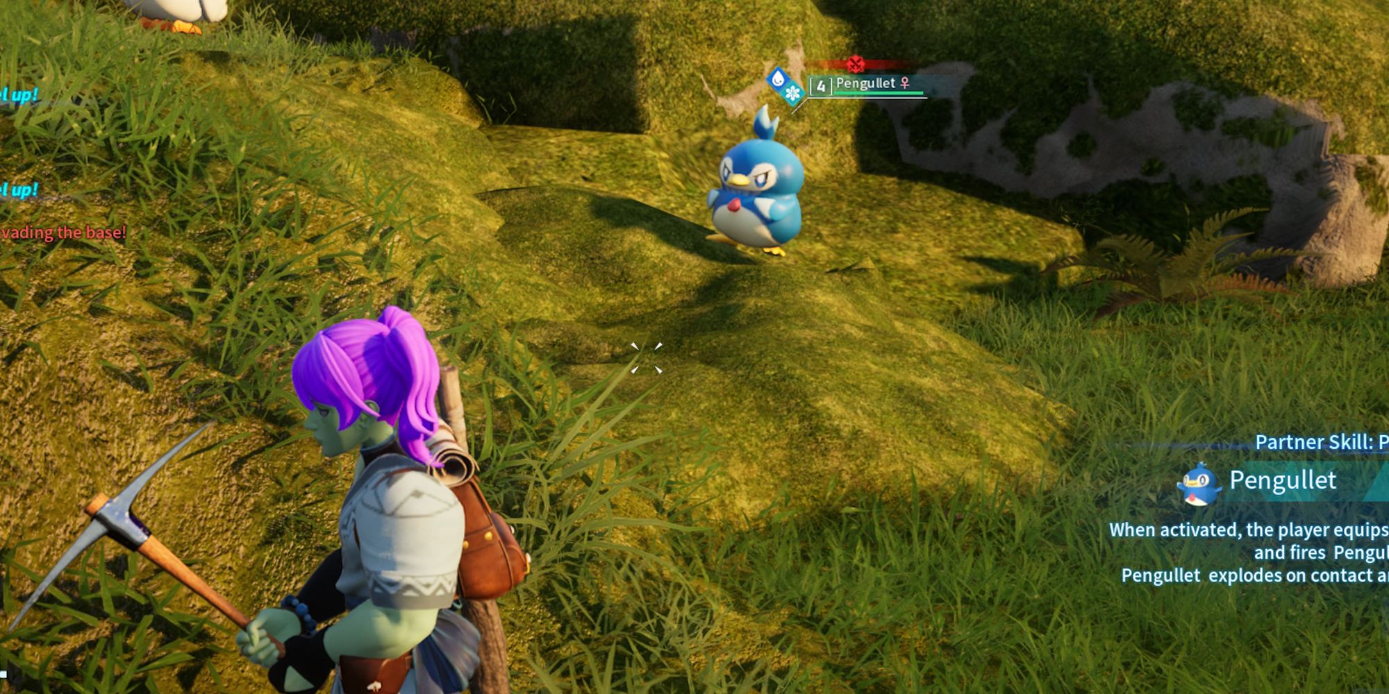 Pengullet in the wild in Palworld
