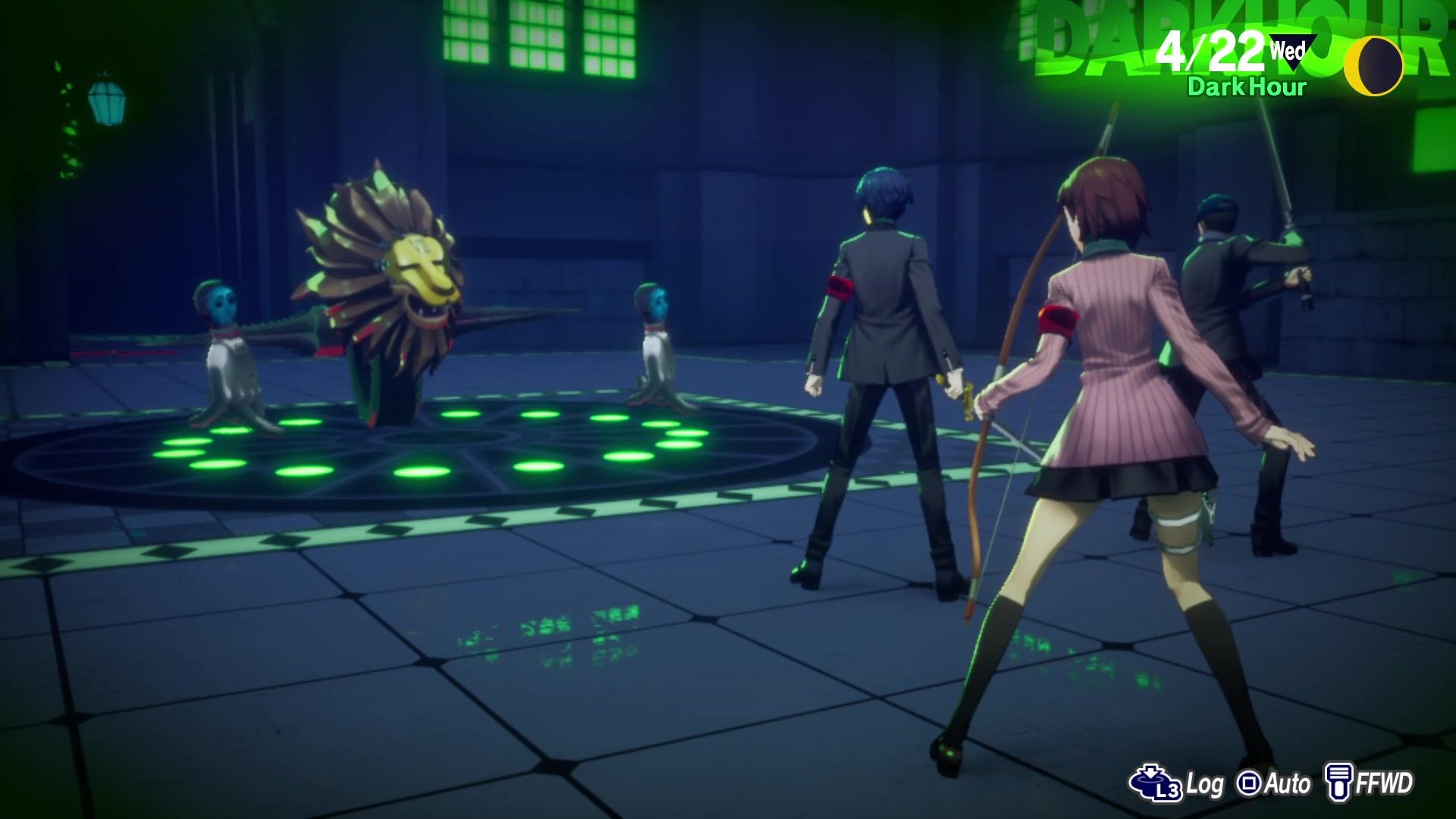 Persona 3 Reload Barbaric Beast Wheel and 2 Magic Hands