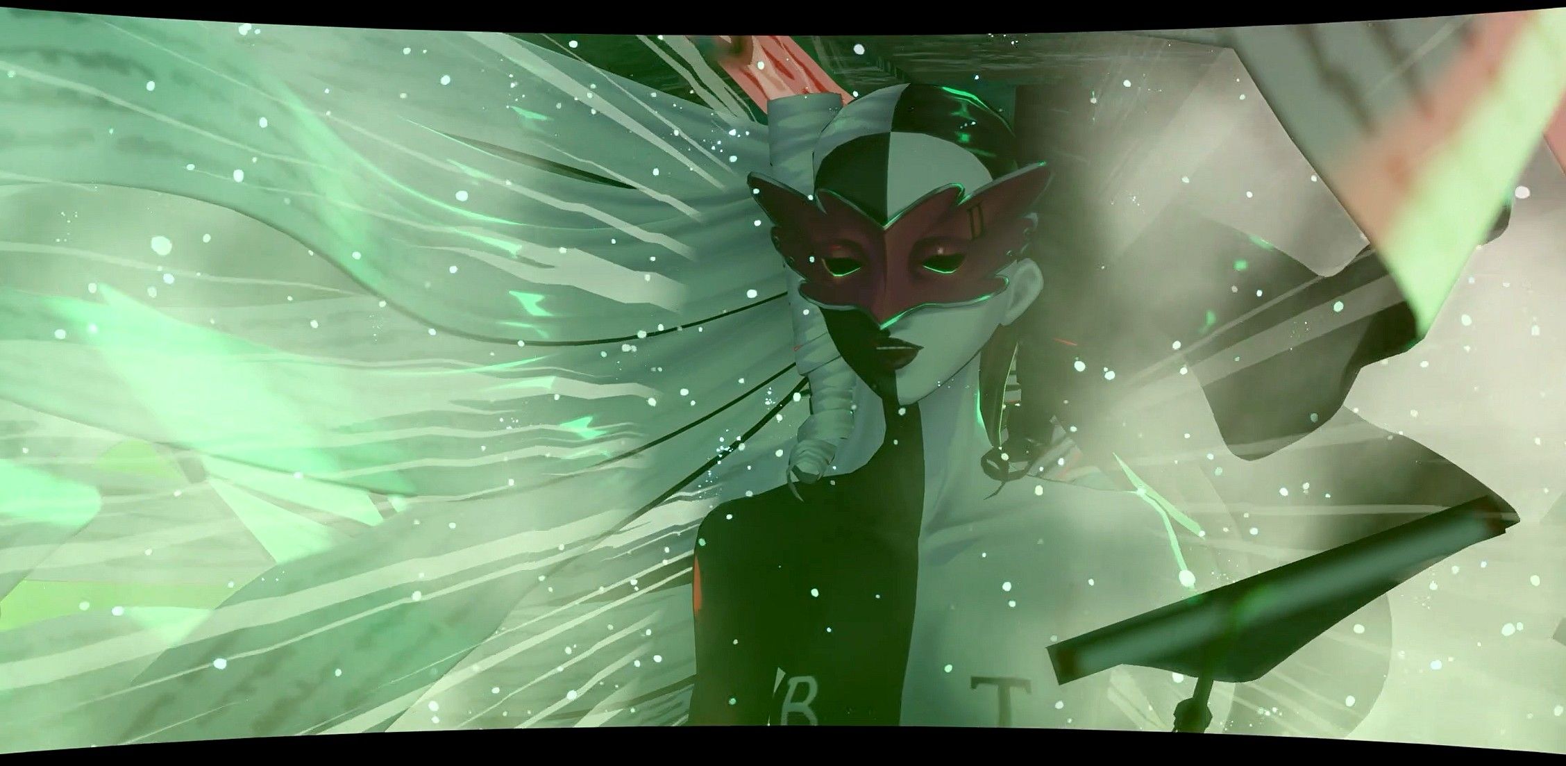 priestess with snowflakes around her since she uses ice magic persona 3 reload p3r