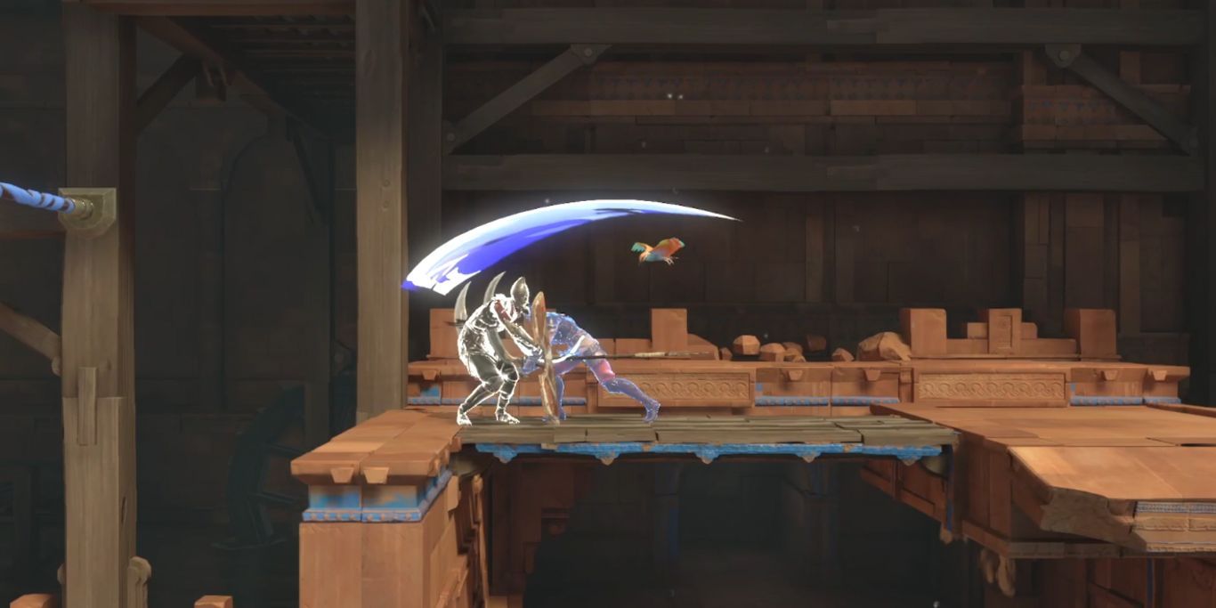 Prince Of Persia The Lost Crown Atacking Enemy