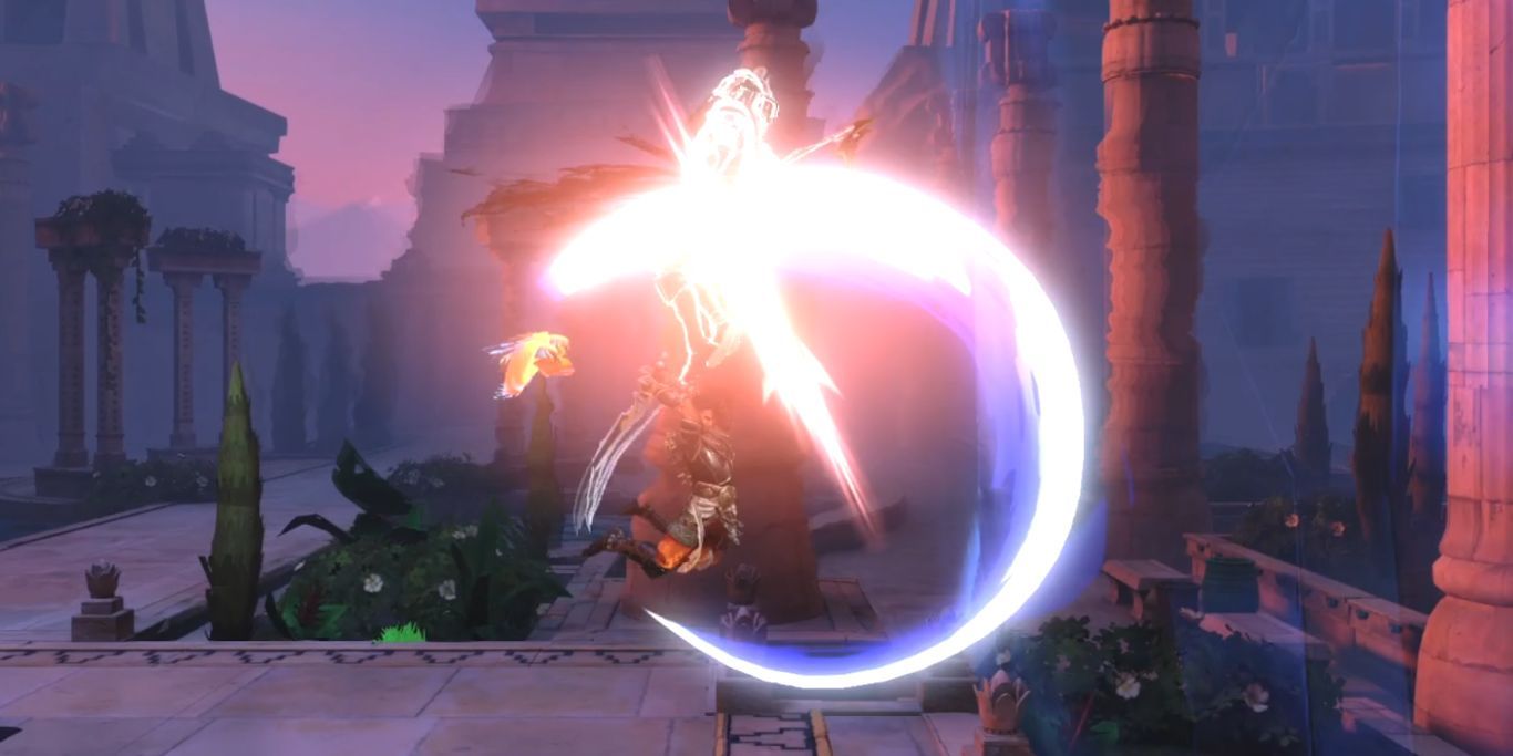 Prince Of Persia The Lost Crown Attacking Menolias In Air