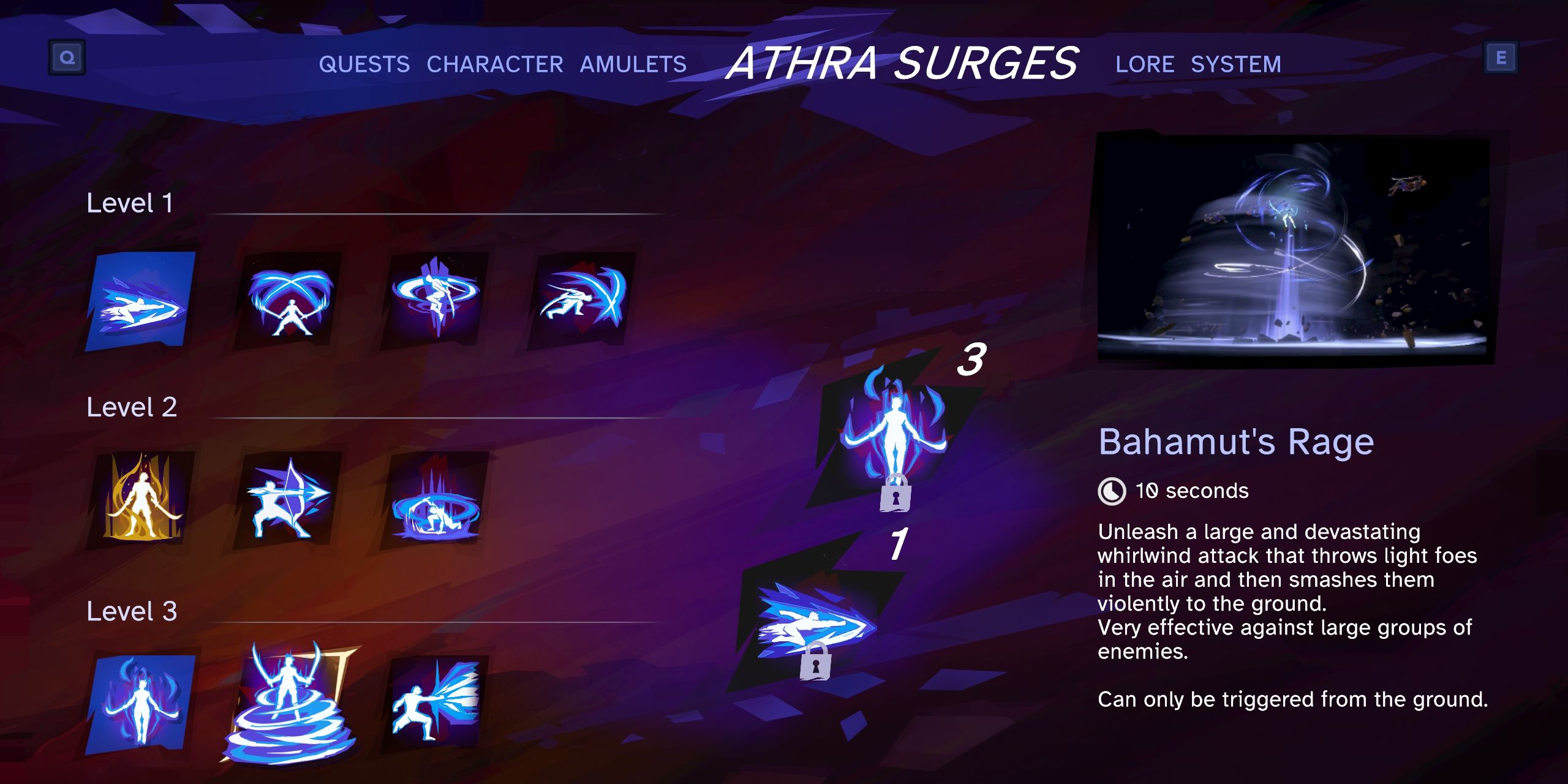 Prince of Persia: The Lost Crown Bahamut's Rage Athra Surge
