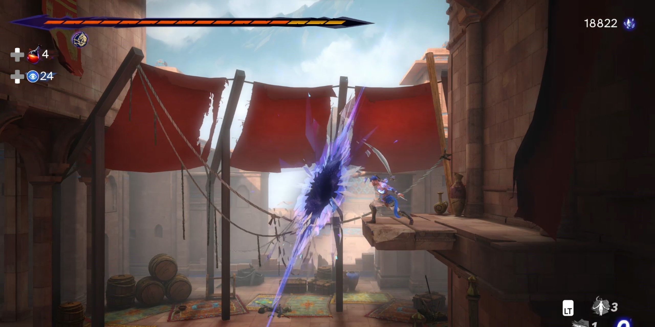 Dimensional Claw Time Power in Prince of Persia: The Lost Crown