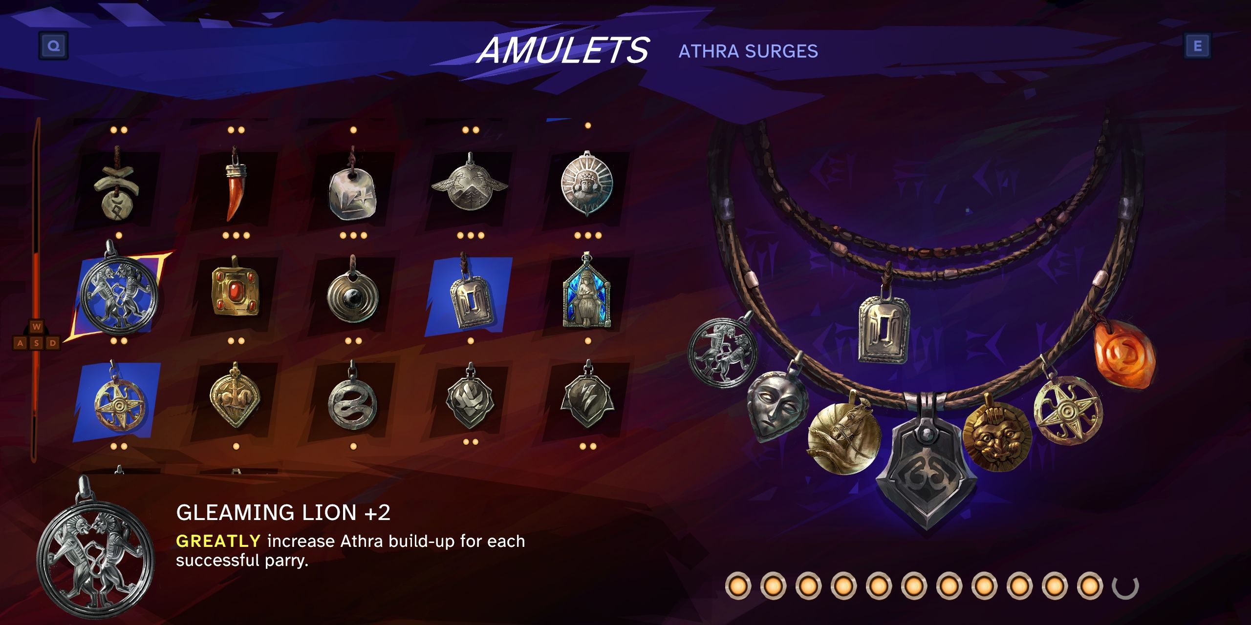 Gleaming Lion Amulet in Prince Of Persia: The Lost Crown