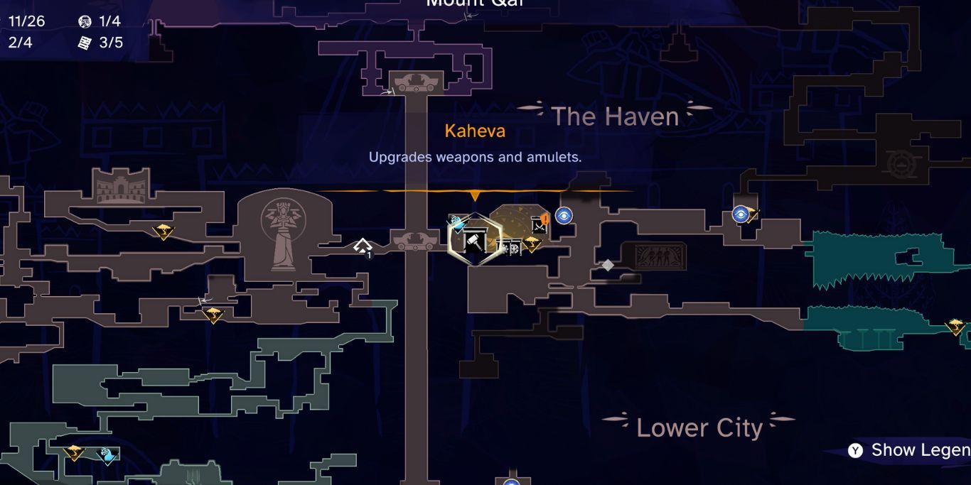 Prince Of Persia The Lost Crown Kaheva Location On Map