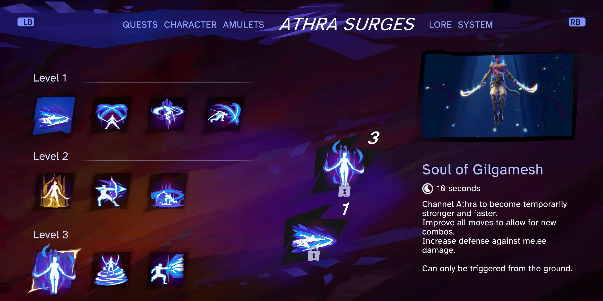 Prince of Persia: The Lost Crown Soul of Gilgamesh Athra Surge