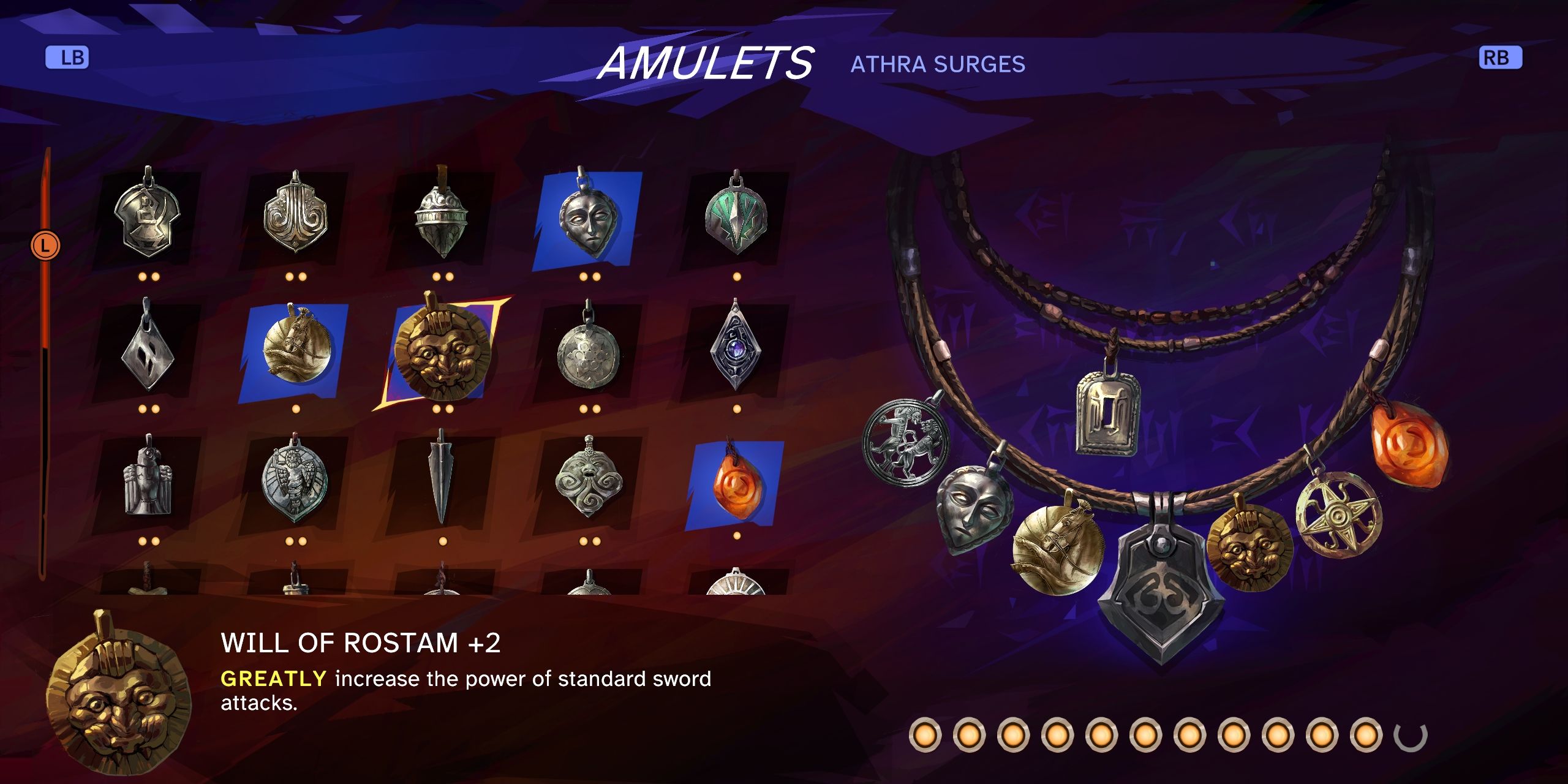 Will of Rostam Amulet in Prince Of Persia: The Lost Crown