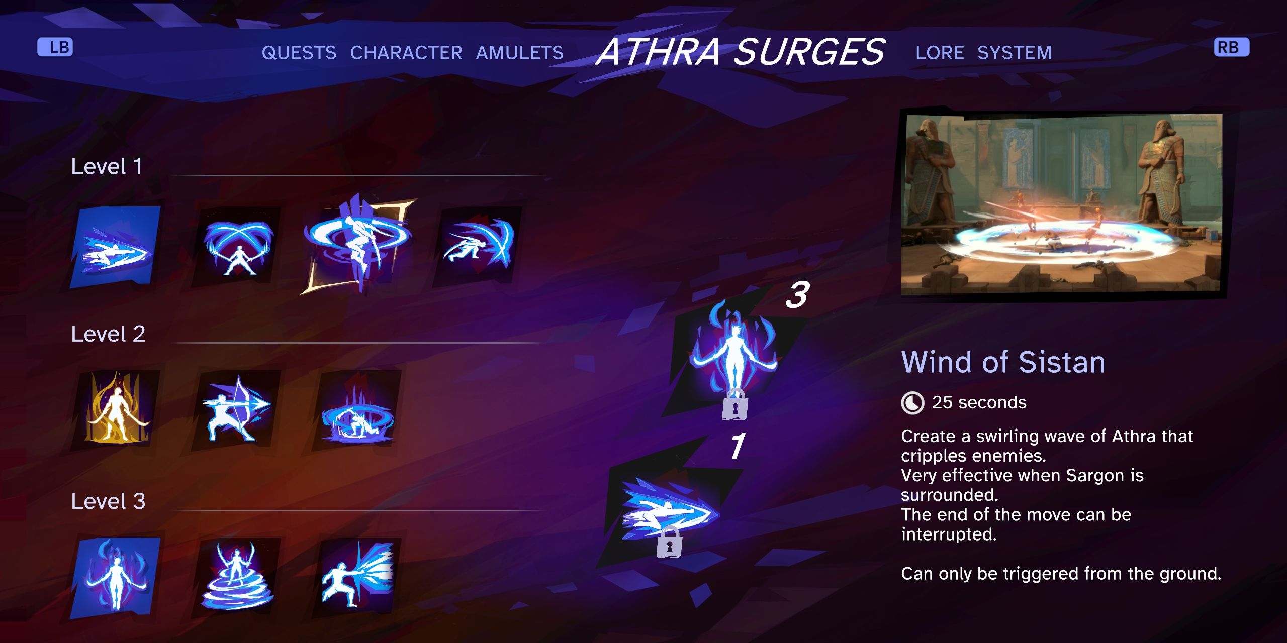 Prince of Persia: The Lost Crown Wind of Sistan Athra Surge