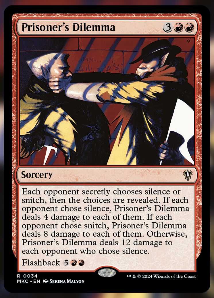 Prisoner's DIlemma