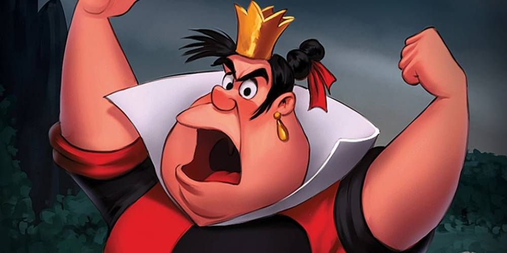 Queen of Hearts from Disney Villainous Board Game, Official Art