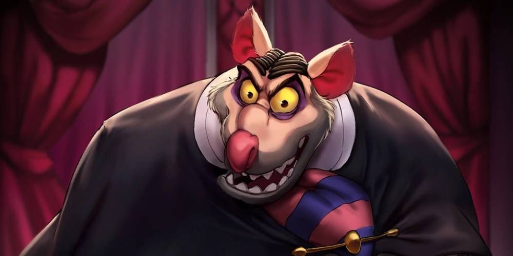 Ratigan from Disney Villainous Board Game, Official Art