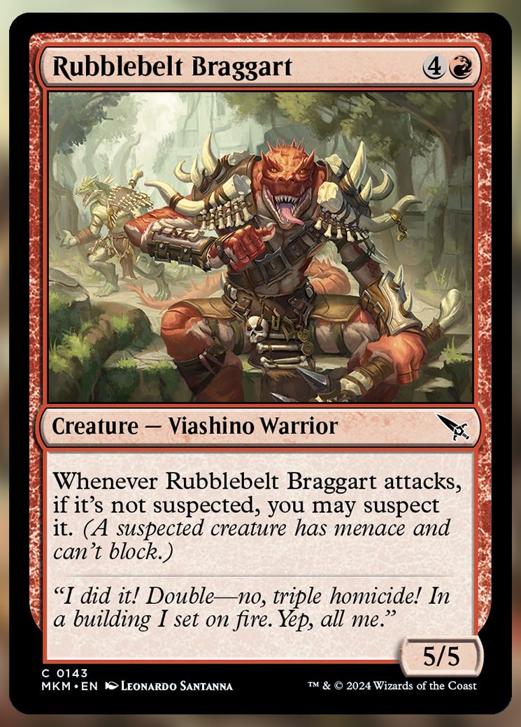 Rubblebelt Braggart