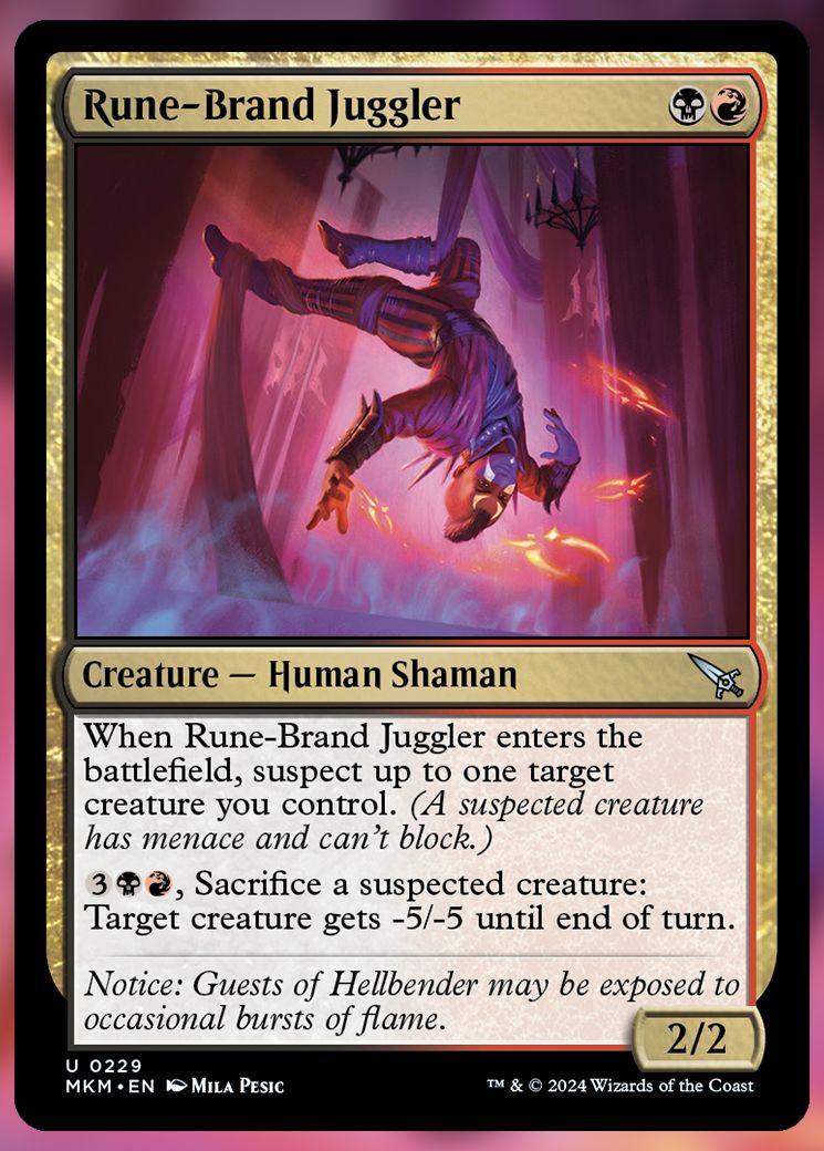 Rune-Brand Juggler