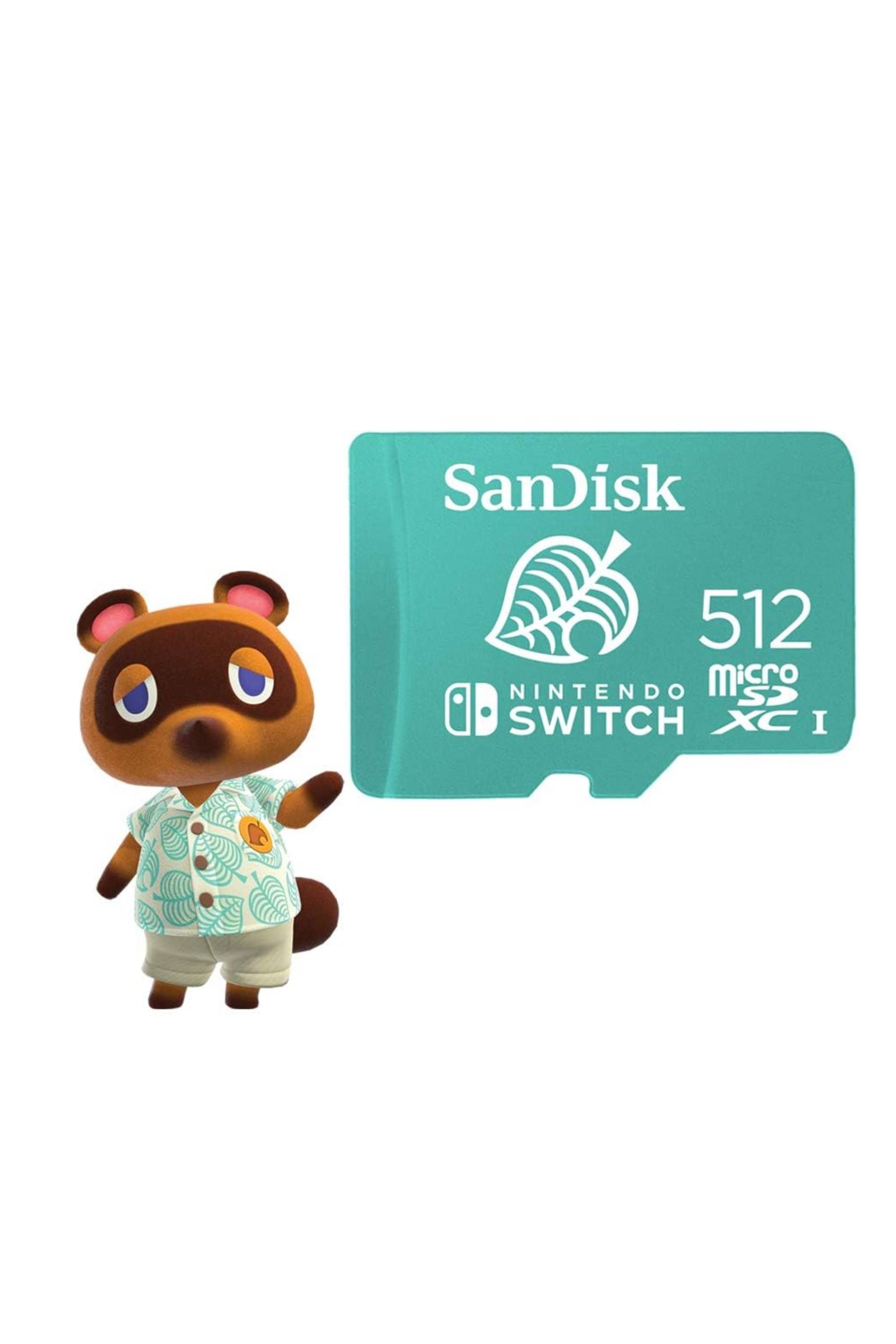 SanDisk 512GB microSDXC UHS-I Memory Card Licensed for Nintendo Switch