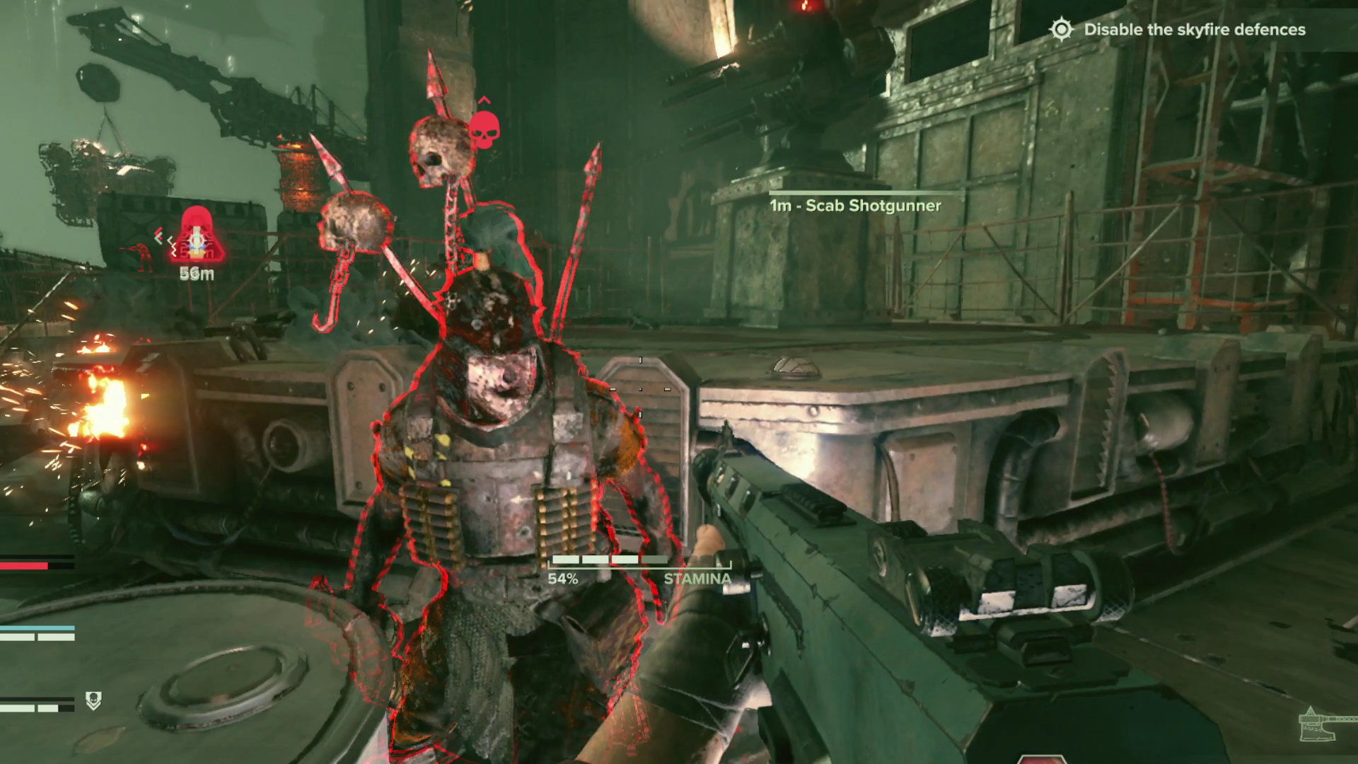 Warhammer 40,000: Darktide - Up Close And Personal With A Scab Shotgunner