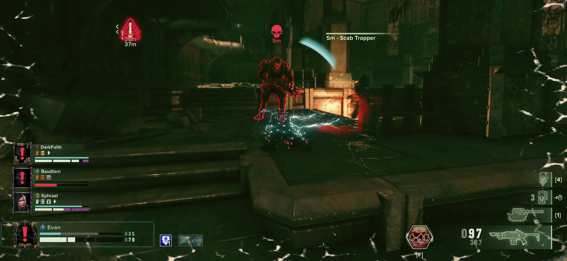 Warhammer 40,000: Darktide - The Scab Trapper With A New Victim