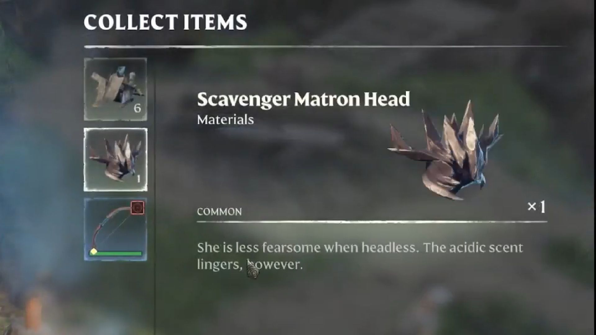 scavenger matron head in enshrouded