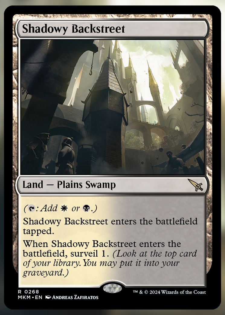 Shadowy Backstreet