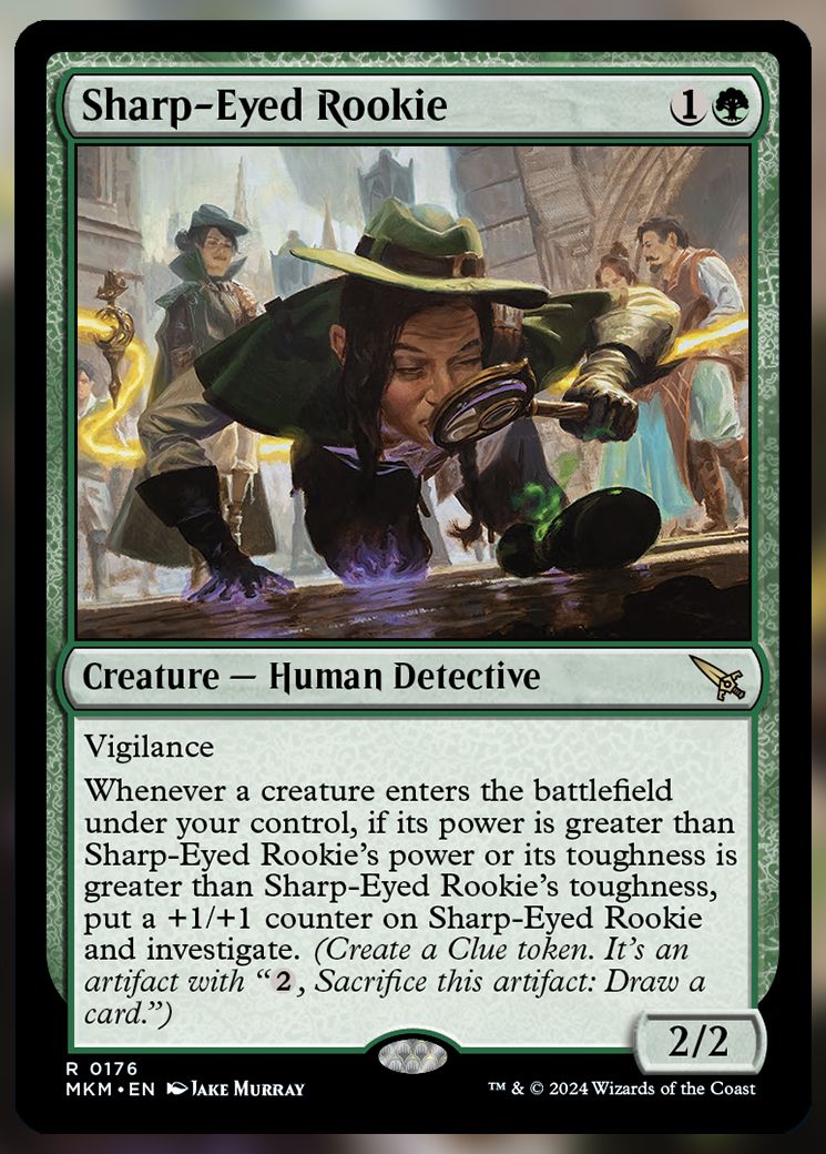 Sharp-Eyed Rookie