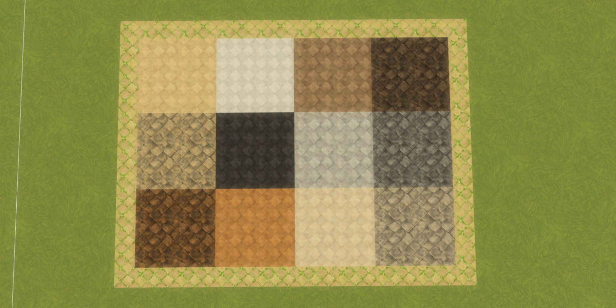 Sims 4 Castle Estate floor tiles