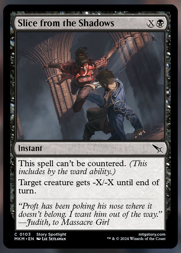 Slice From The Shadows