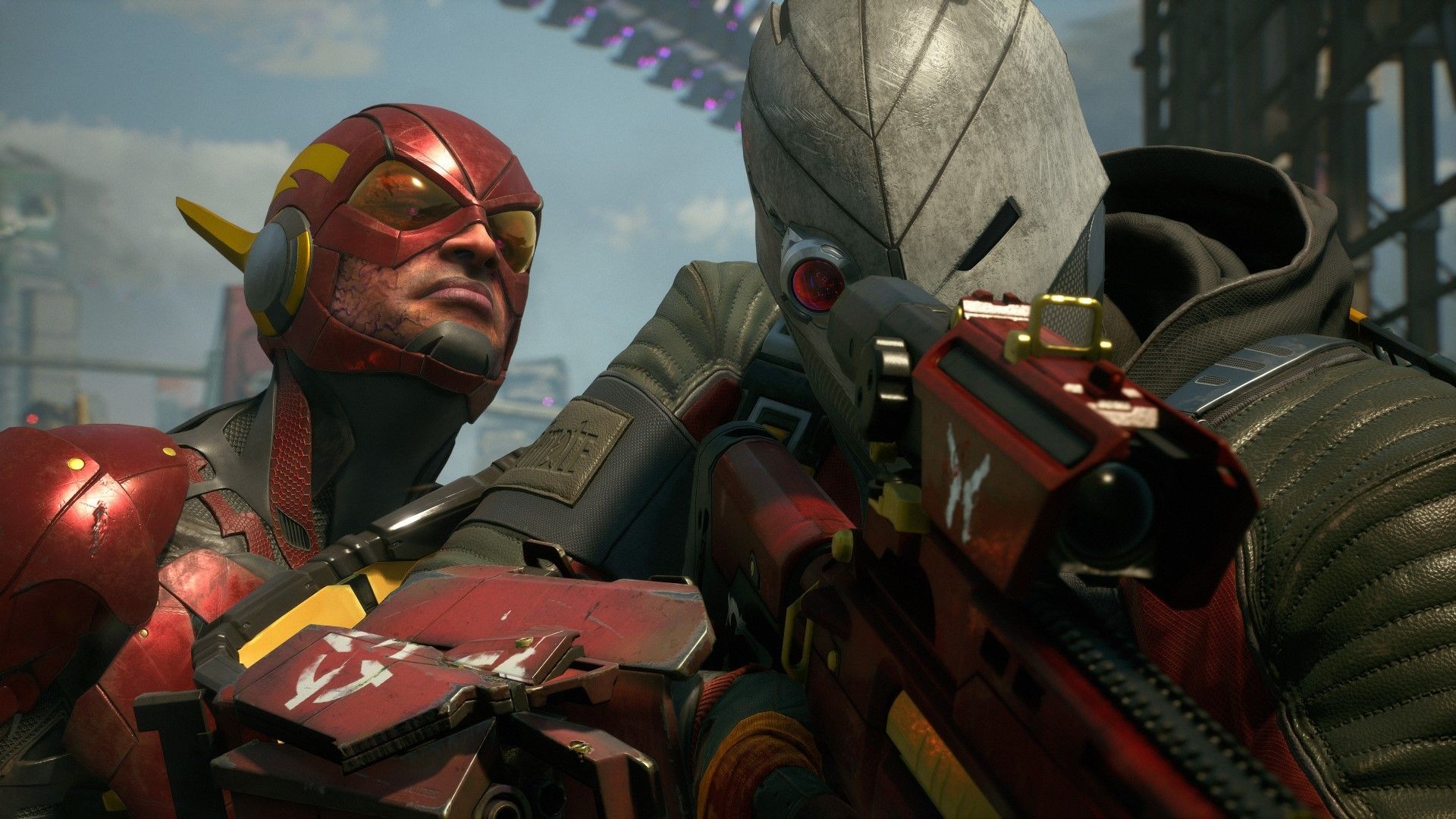 Suicide Squad - The Flash teasing Deadshot