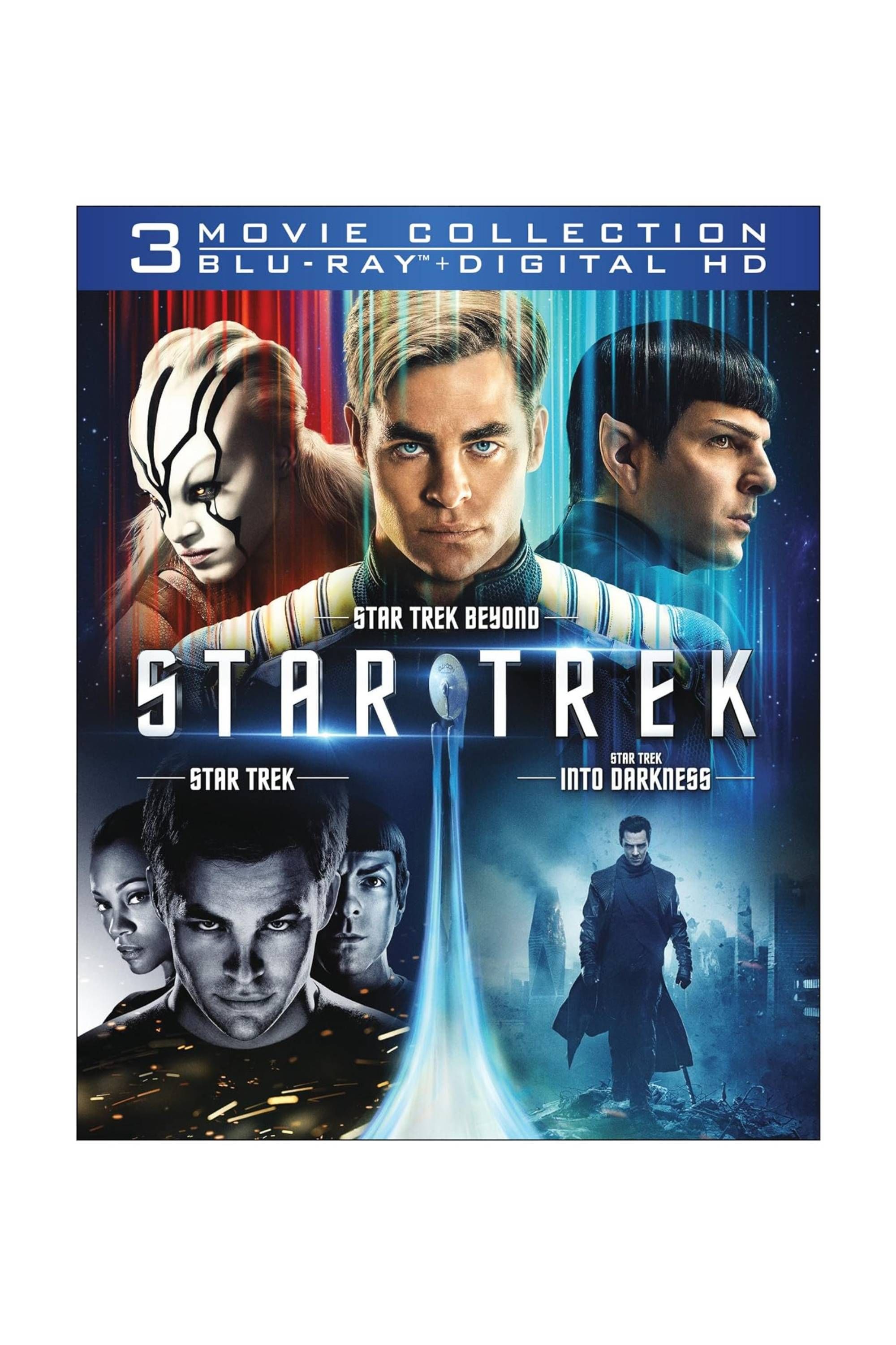 Star Trek Trilogy Collection Blu-ray Cover