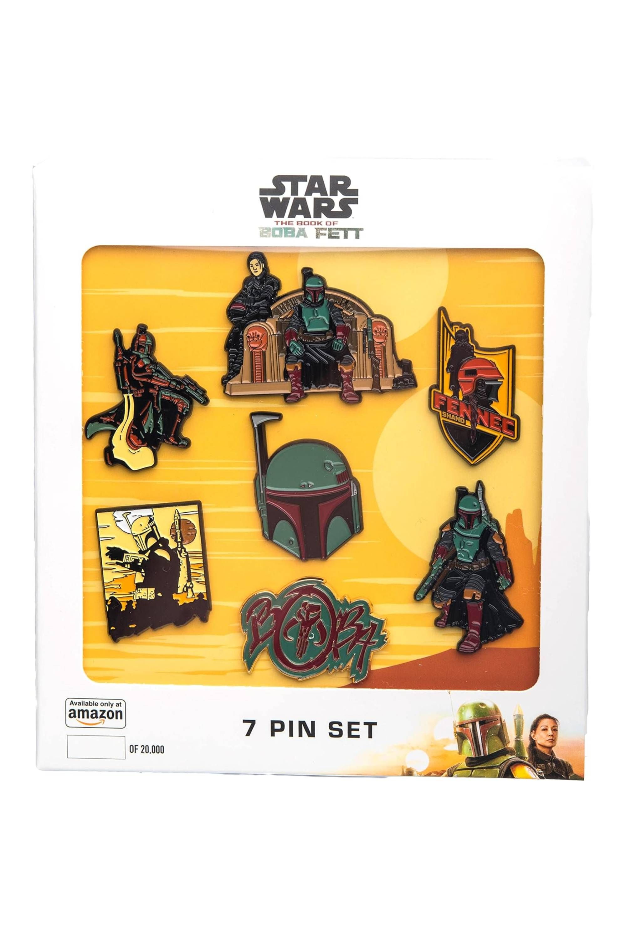 Star Wars: The Book of Boba Fett 7-Pin Set-1