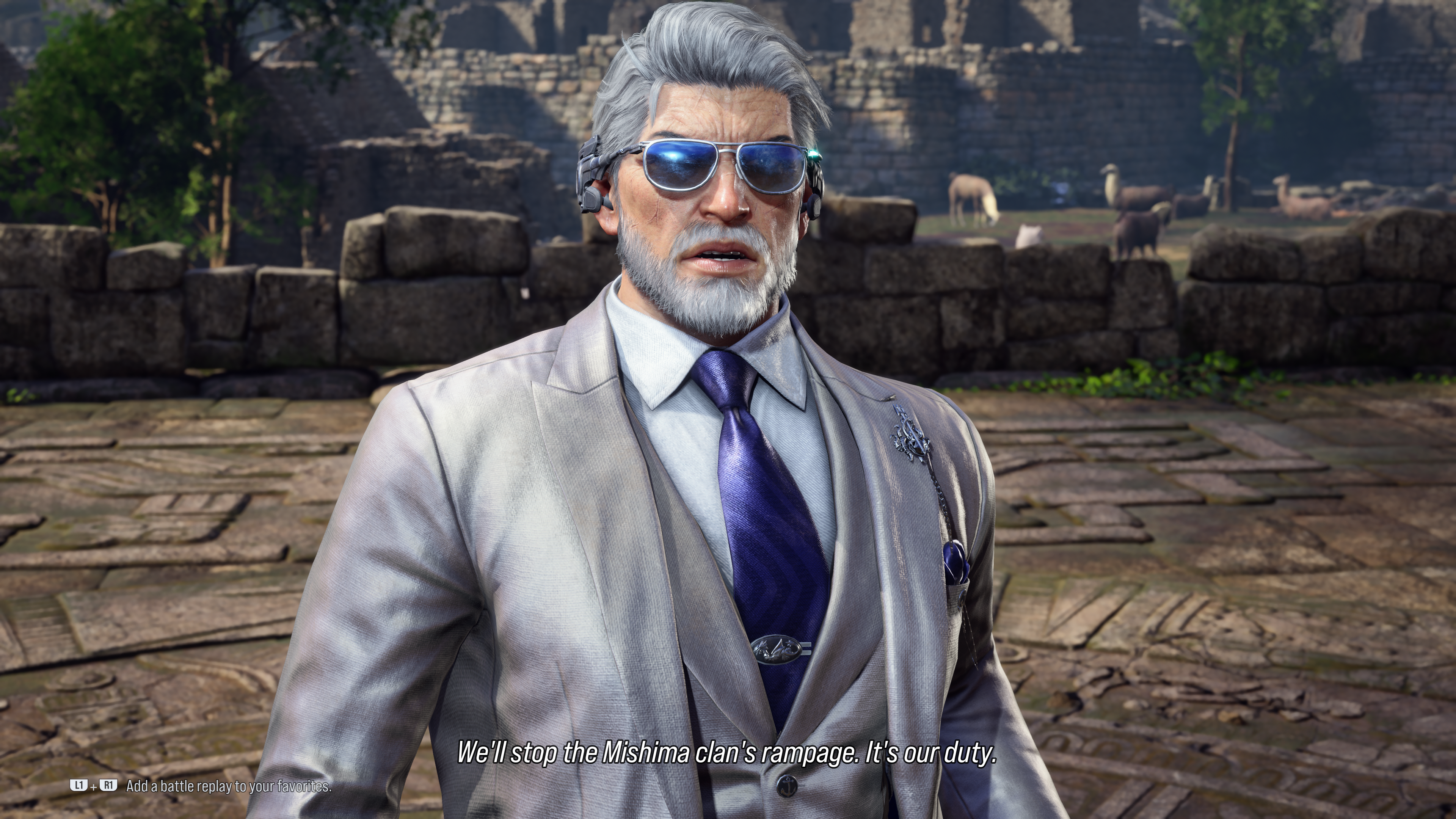 Victor's Win Screen in Tekken 8