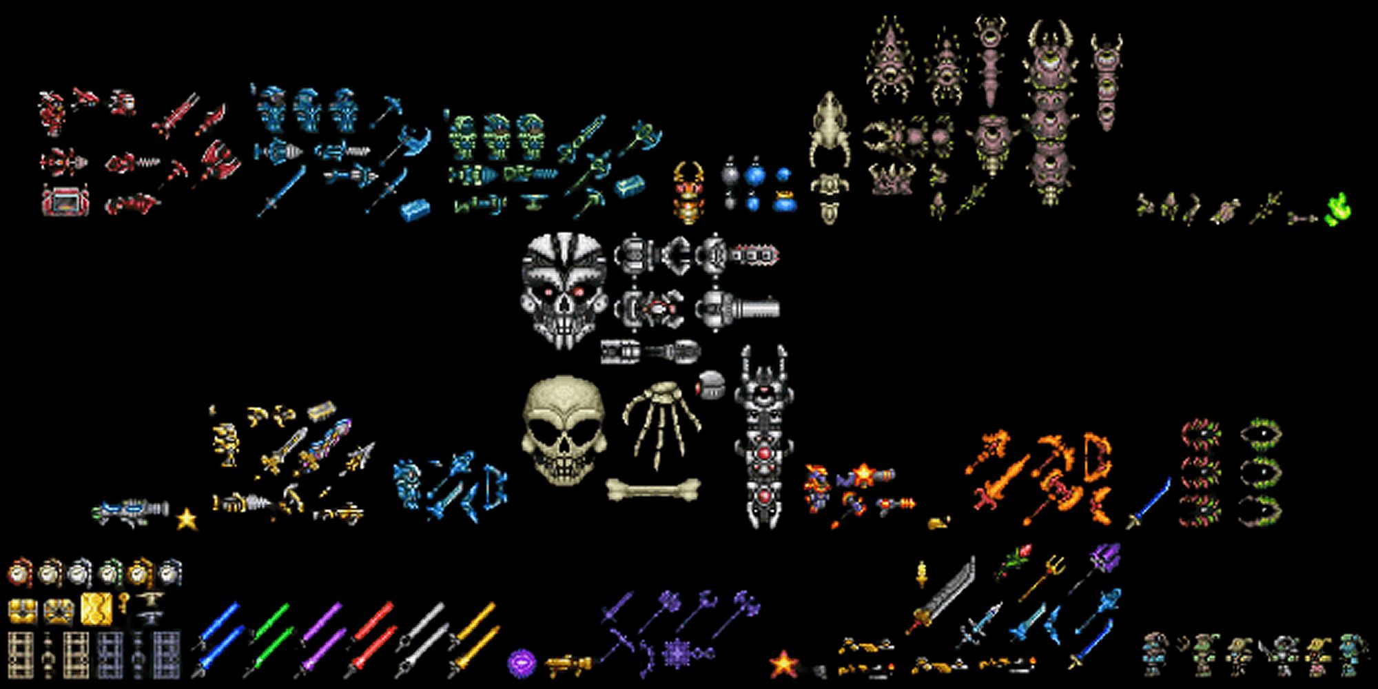 The Brutal Vanilla Revamp By Brutallama texture pack, showcasing item skins. 