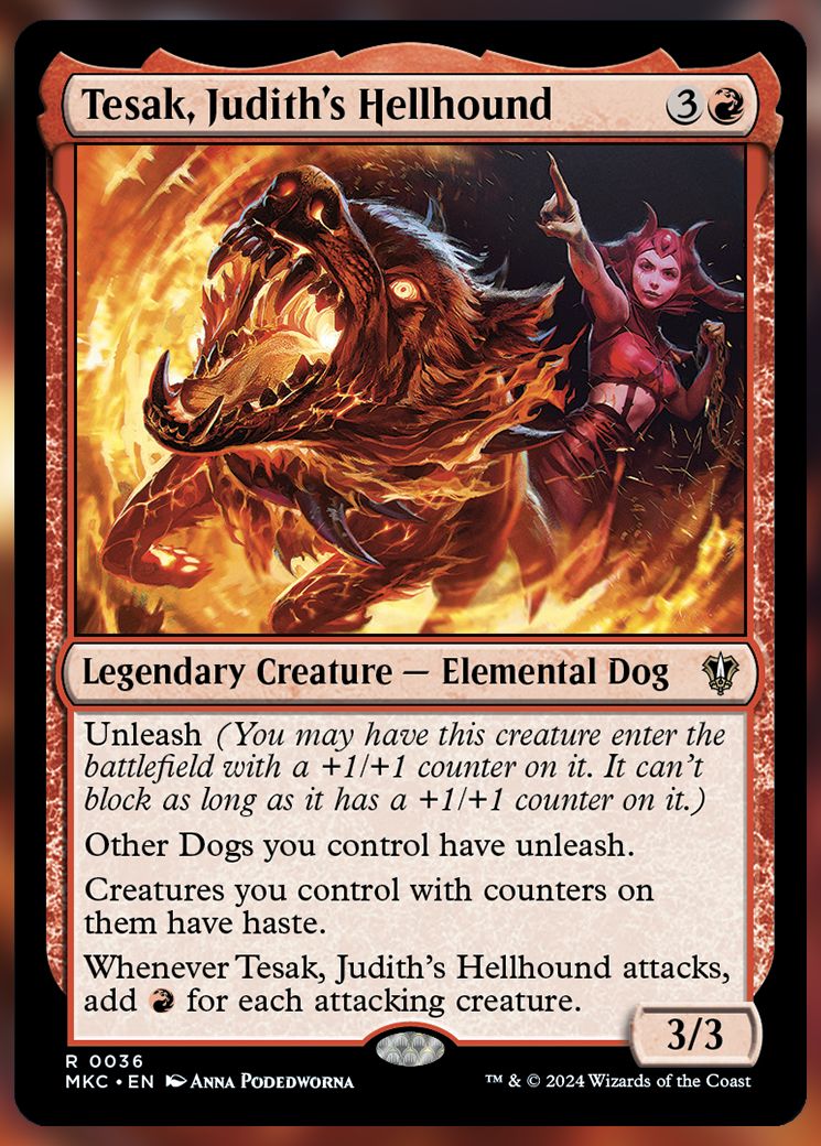 Tesak, Judith's Hellhound