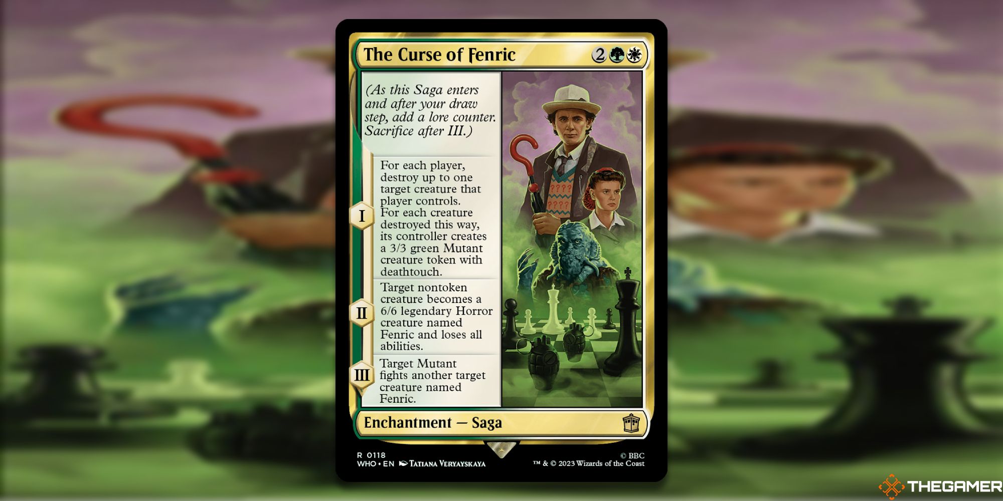 MTG: The Curse of Fenric card