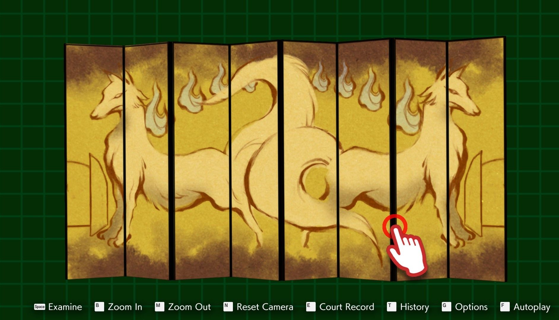 The folding screen in Dual Destinies