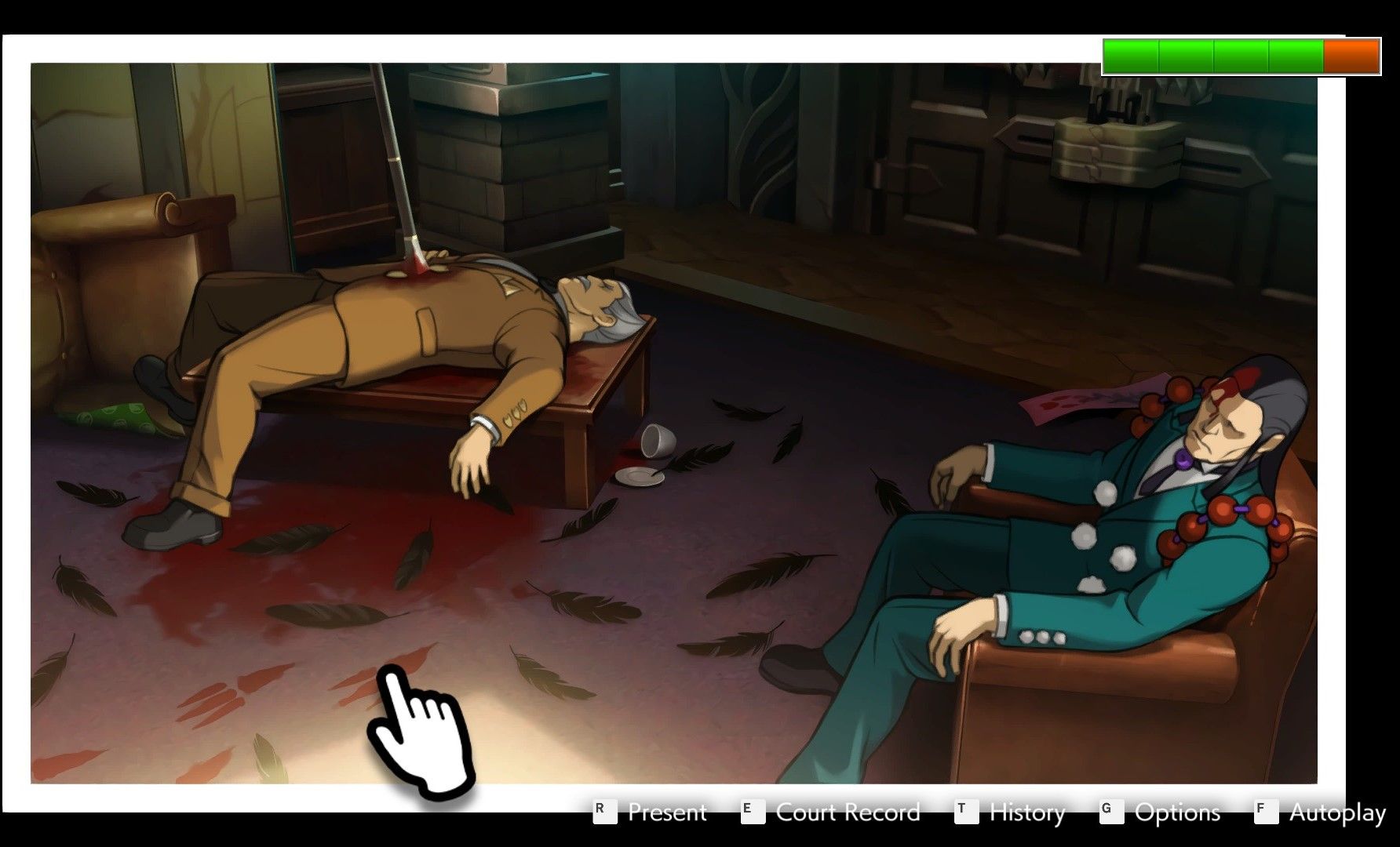 The mayor and alderman's crime photo in Dual Destinies
