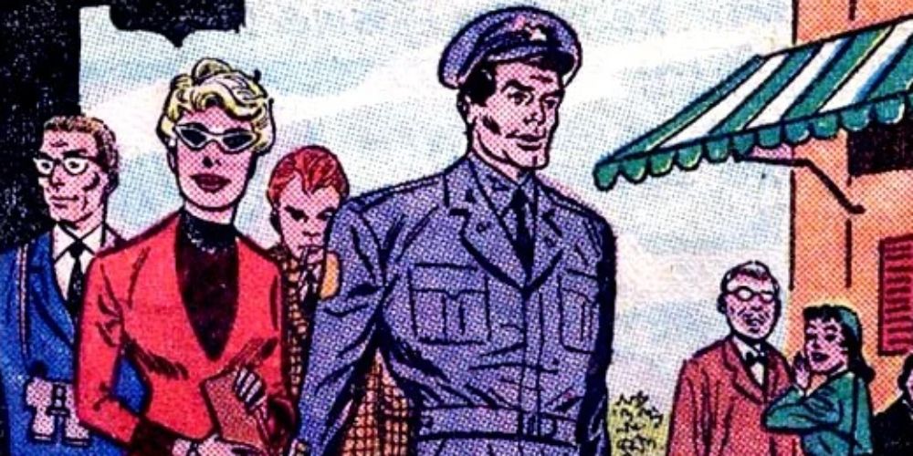 Screenshot Of The Original Suicide Squad With A Few Fans looking at them