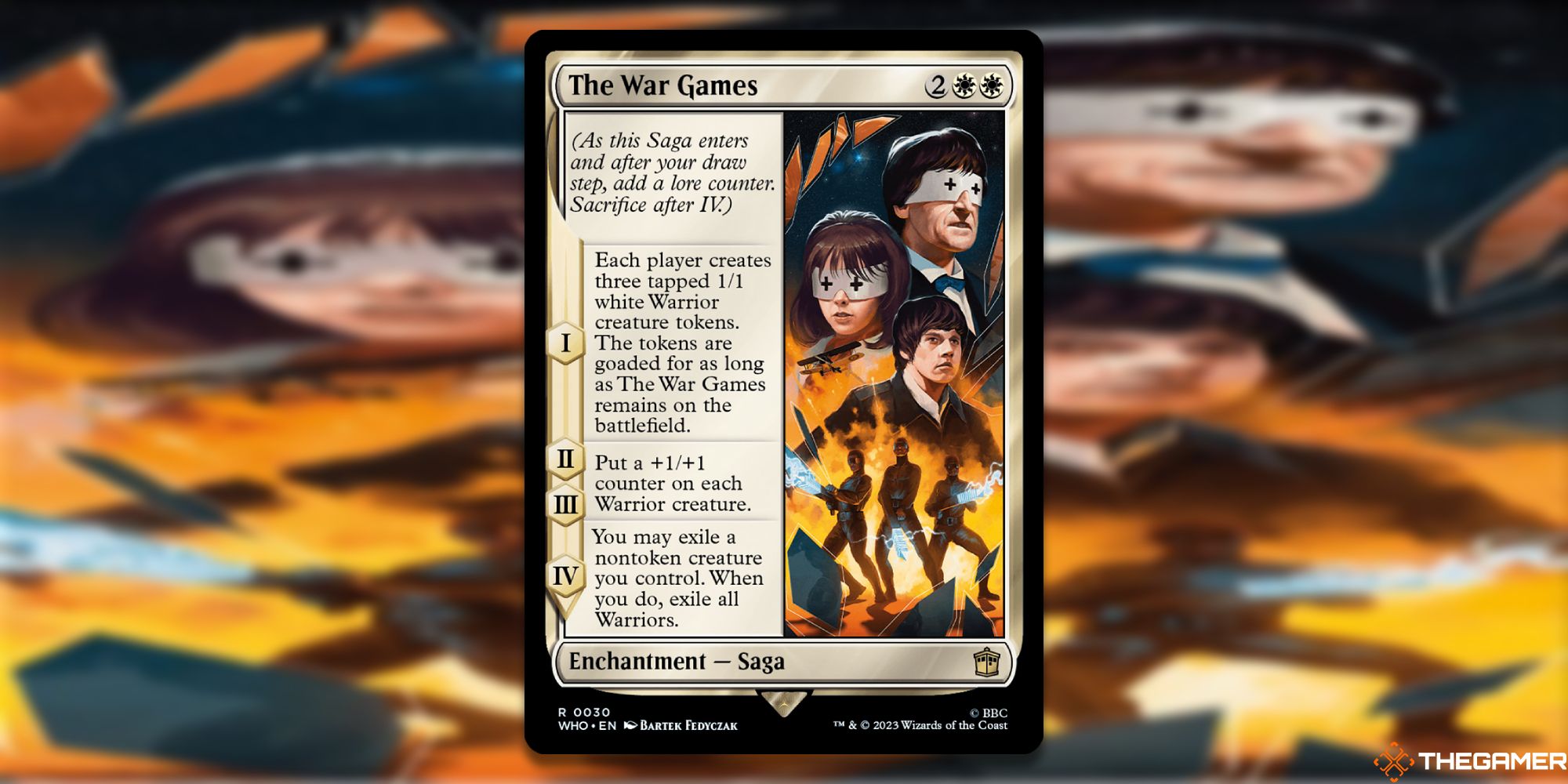 MTG: The War Games card