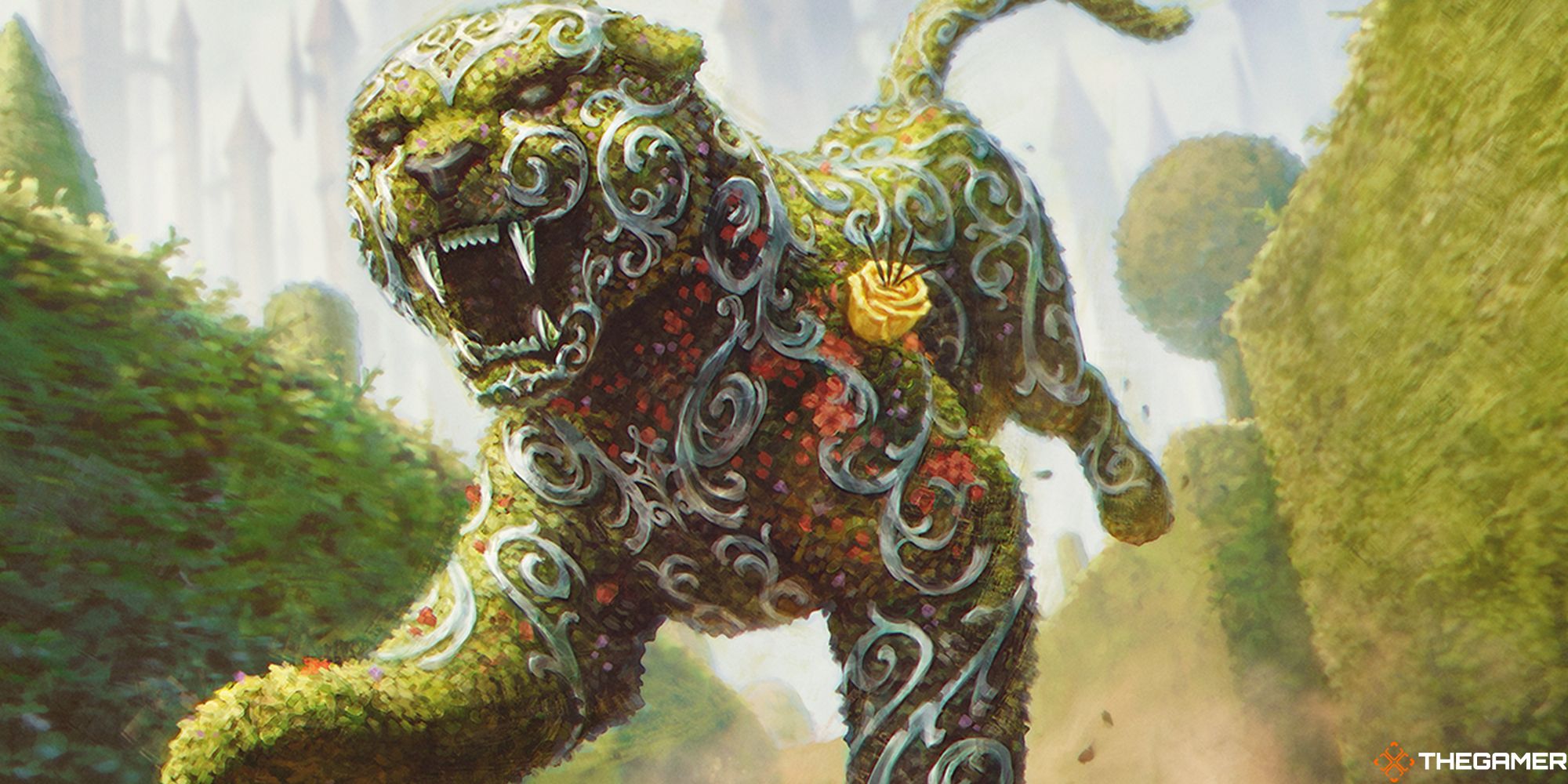 Topiary Panther by Xabi Gaztelua