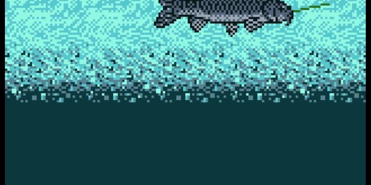 Trying to catch a fish in Legend of the River King 2