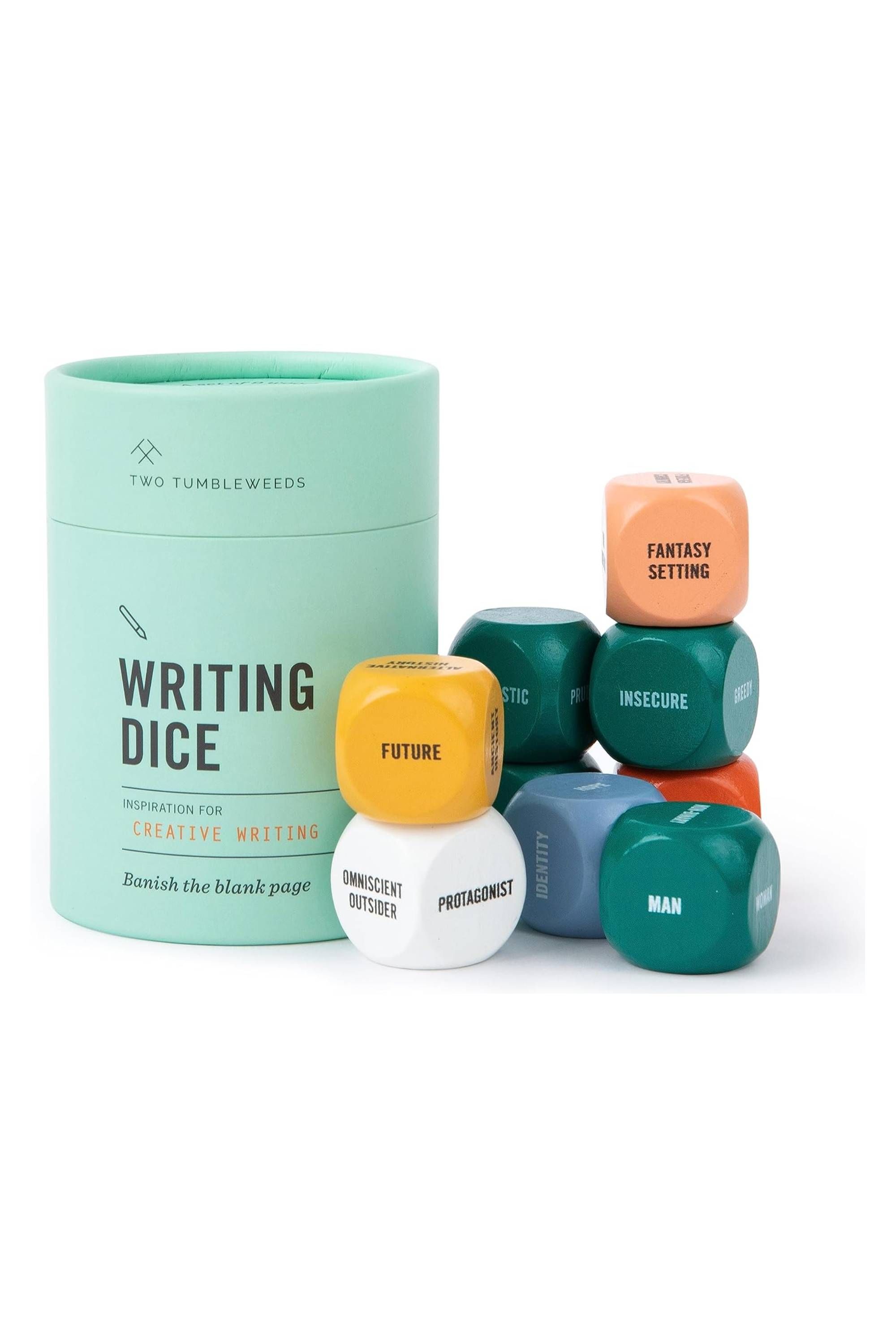 Two Tumbleweeds - Writing Dice - Inspiration for Creative Writing