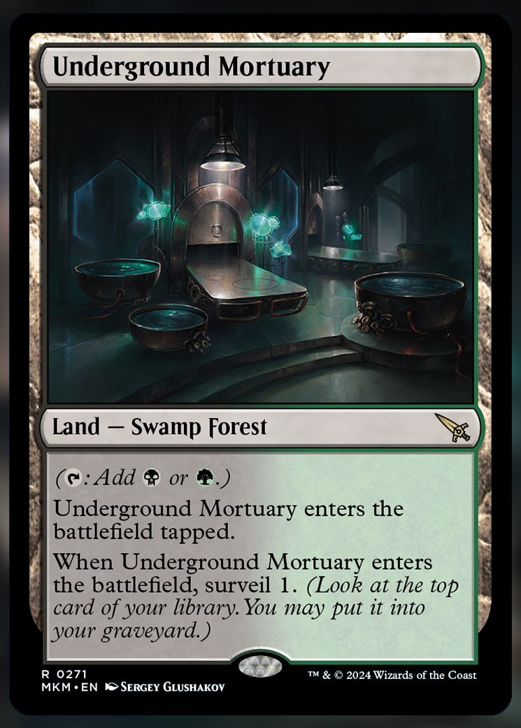 Underground Mortuary