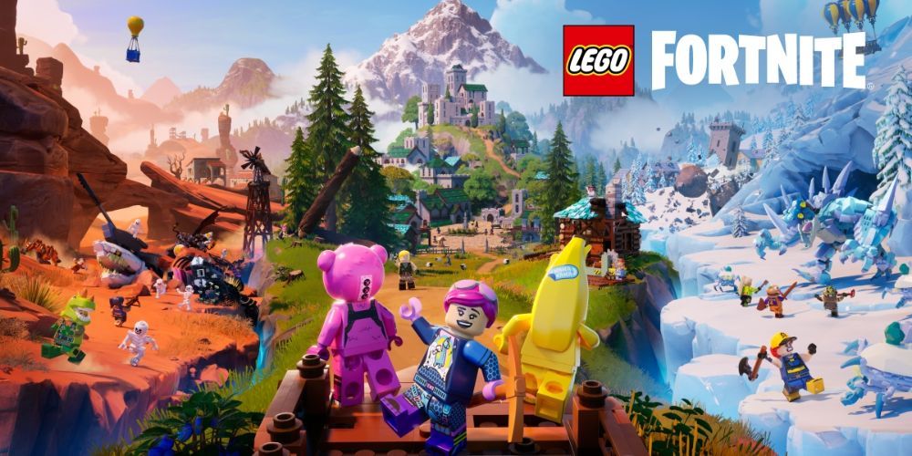 LEGO Fortnite Game Poster